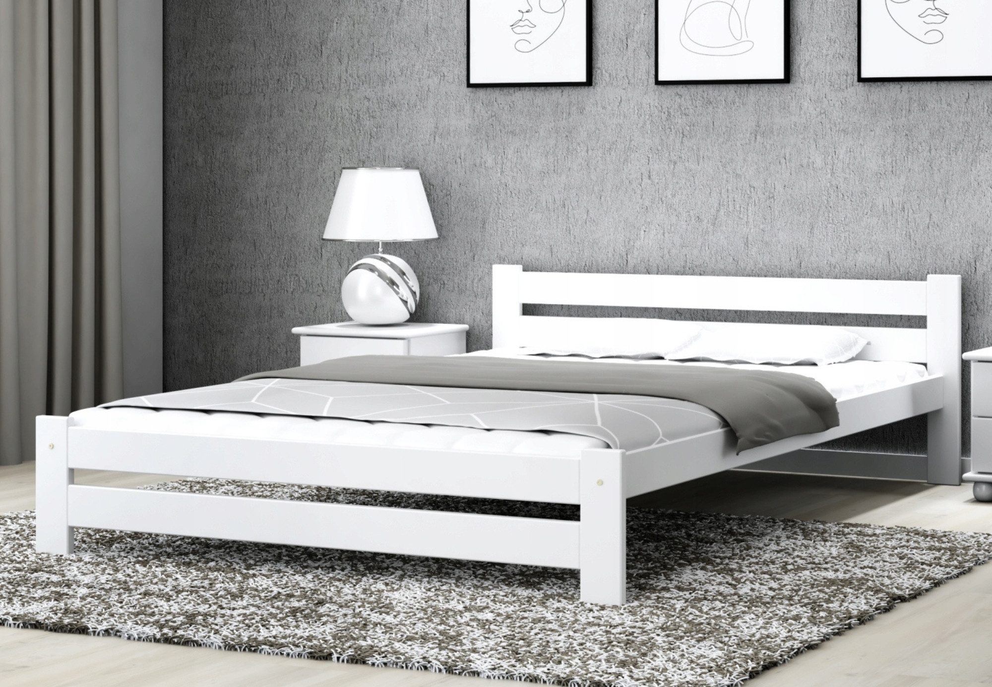 Home Collective Holzbett aus Massivholz Kiefer, günstig online kaufen