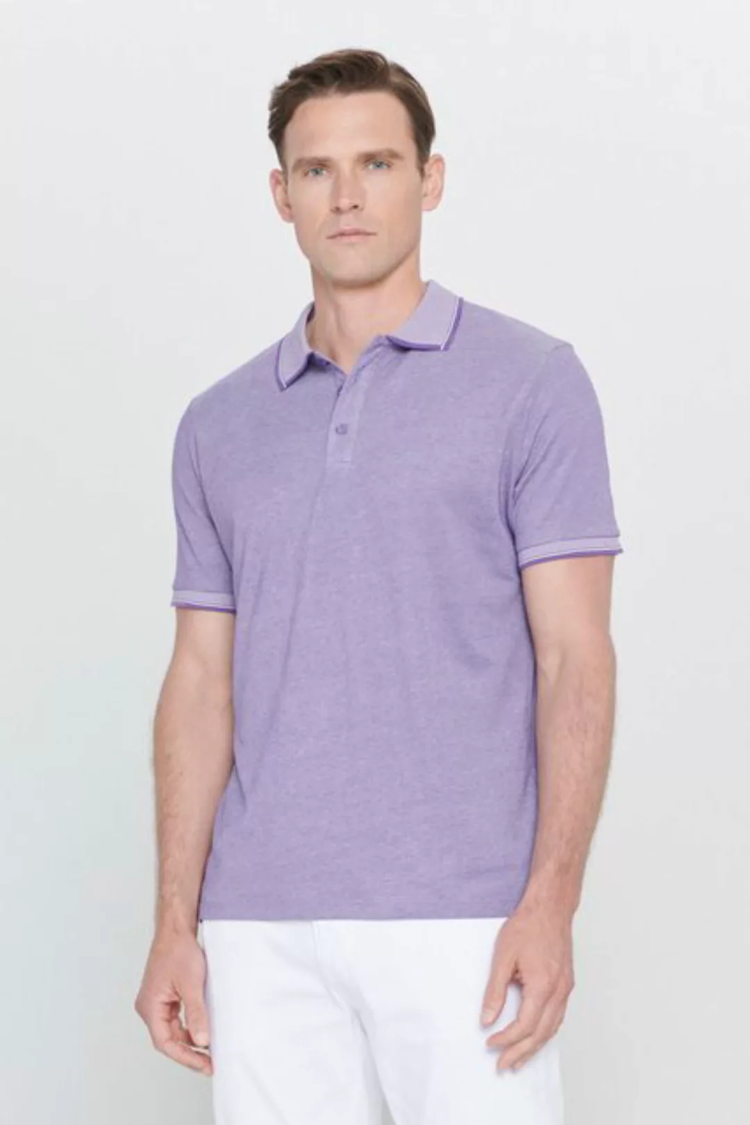 AC&Co Poloshirt AC&CO Poloshirt Männlich Slim Fit günstig online kaufen