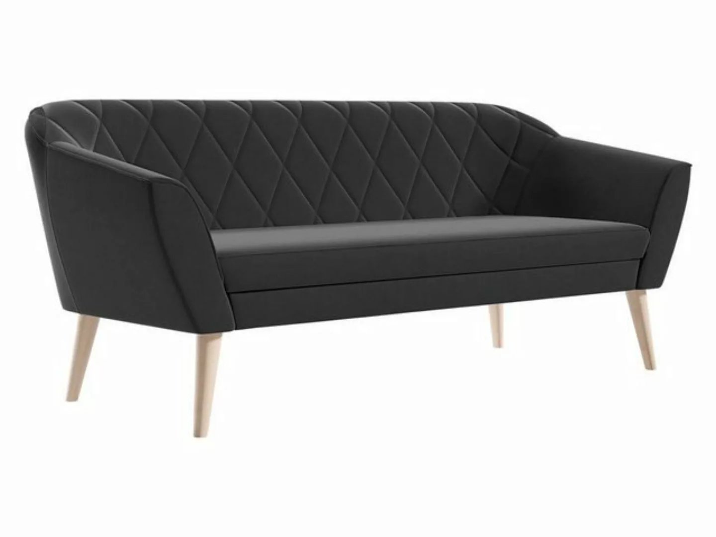 MIRJAN24 Sofa Gloria III, Füße aus Buchenholz, 3-Sitzer günstig online kaufen