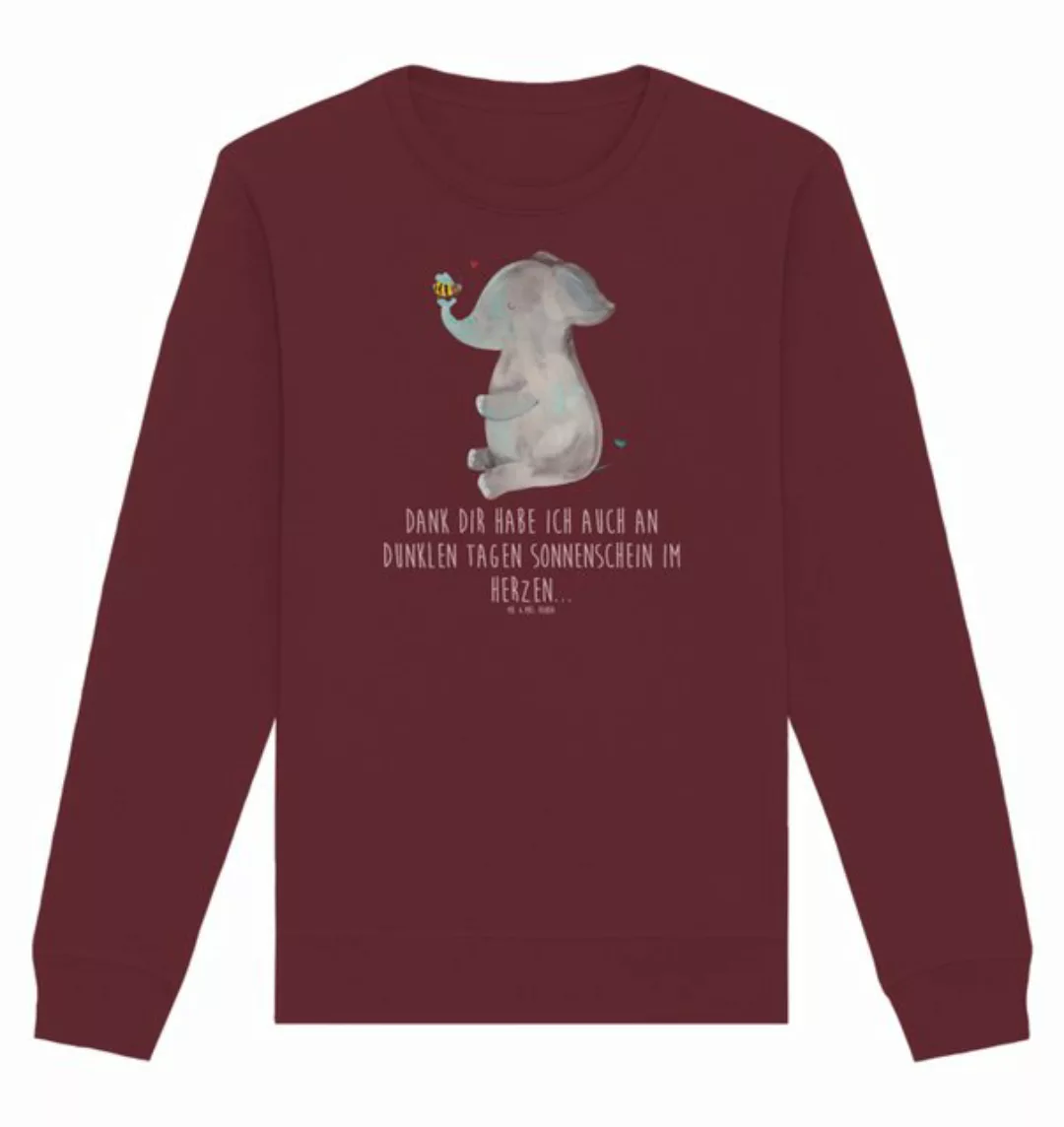 Mr. & Mrs. Panda Longpullover Größe XXL Elefant Biene - Burgundy - Geschenk günstig online kaufen