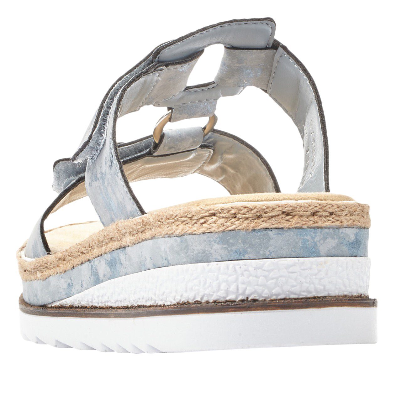 Rieker Pantolette, Plateau, Sommerschuh, Schlappen mit günstig online kaufen