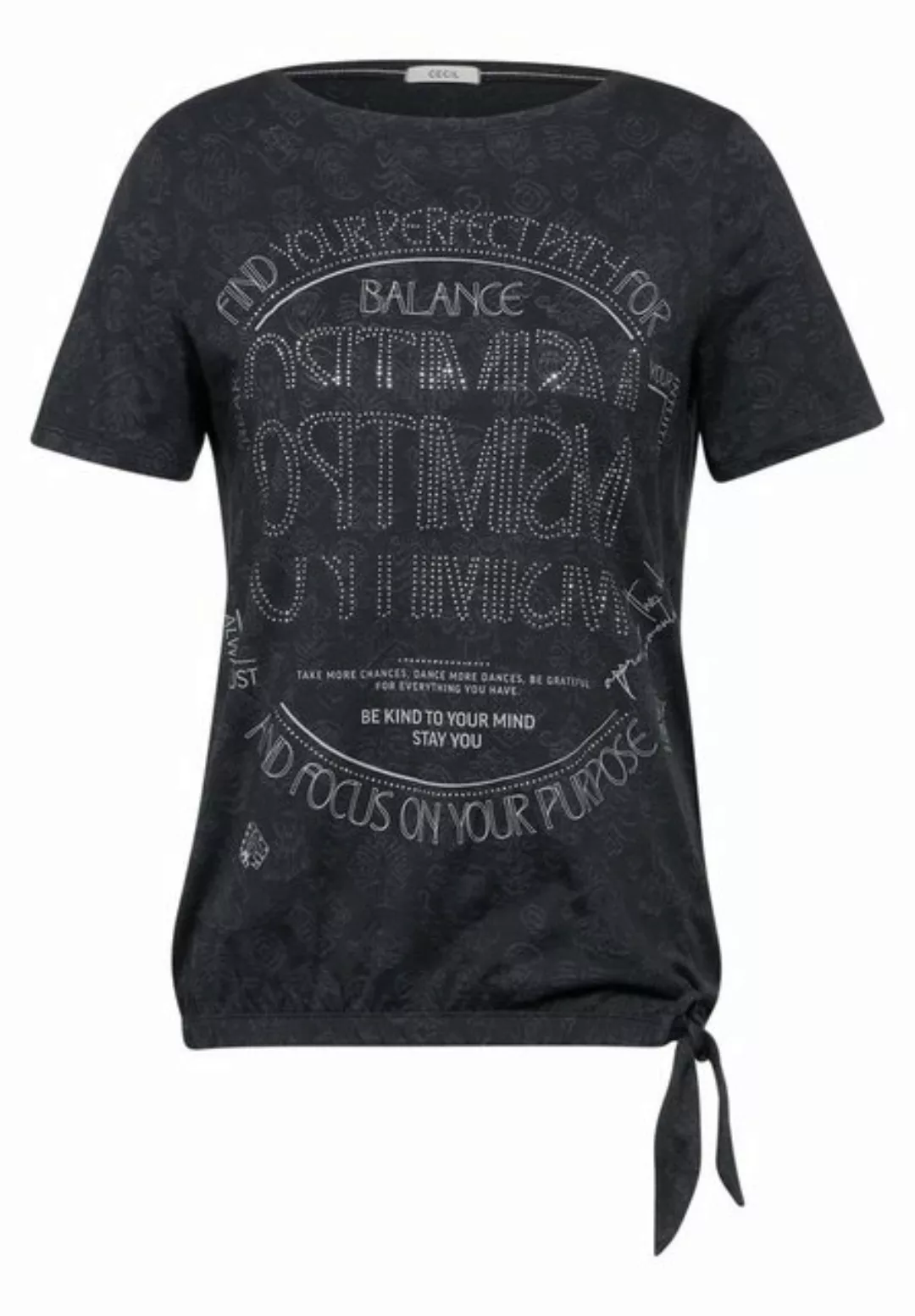 T-Shirt mit Print und Deko günstig online kaufen