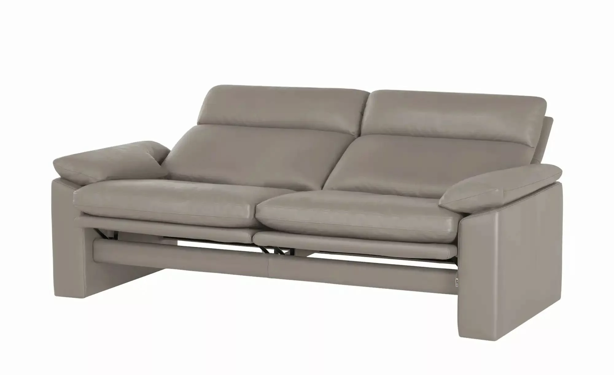 erpo just relax Ledersofa mit Relaxfunktion JR960 Bari ¦ grau ¦ Maße (cm): günstig online kaufen