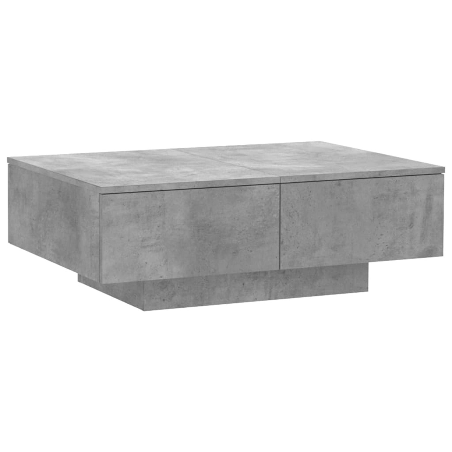 vidaXL Couchtisch Betongrau 90x60x31 cm Holzwerkstoff günstig online kaufen