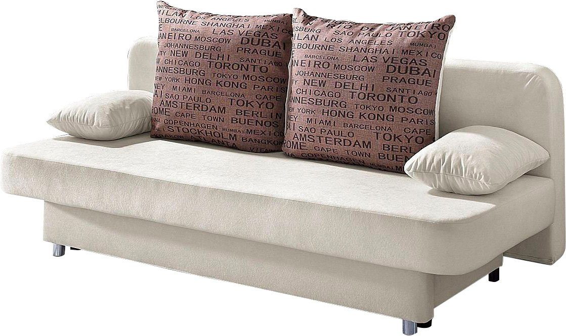 COLLECTION AB Schlafsofa "Ulla inkl. Bettfunktion und Bettkasten", Schlafso günstig online kaufen