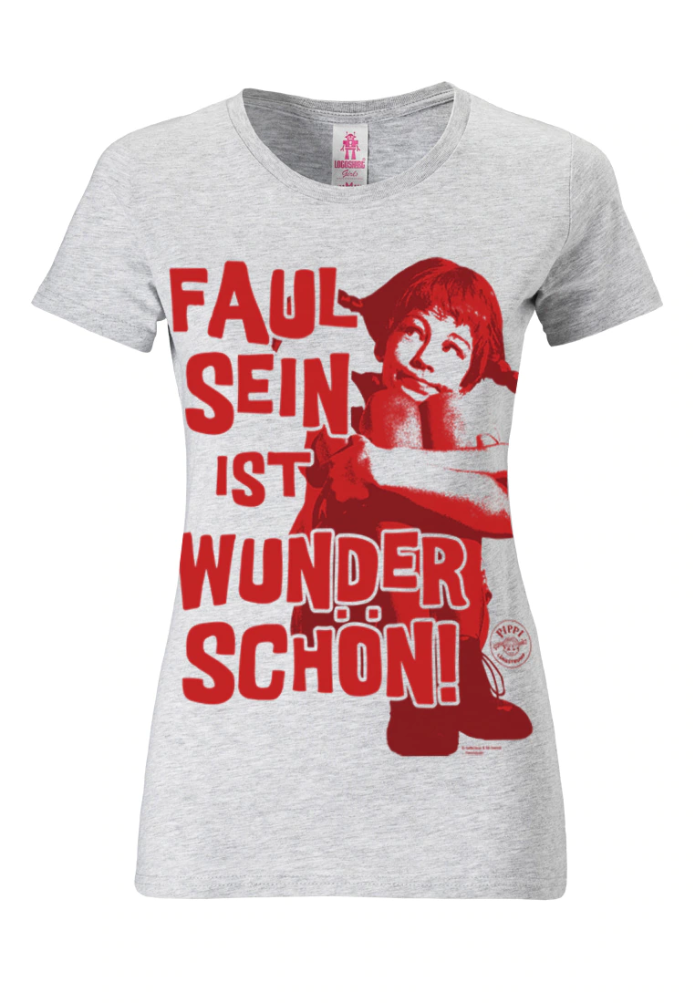 LOGOSHIRT T-Shirt "Pippi Langstrumpf", mit tollem Frontprint günstig online kaufen