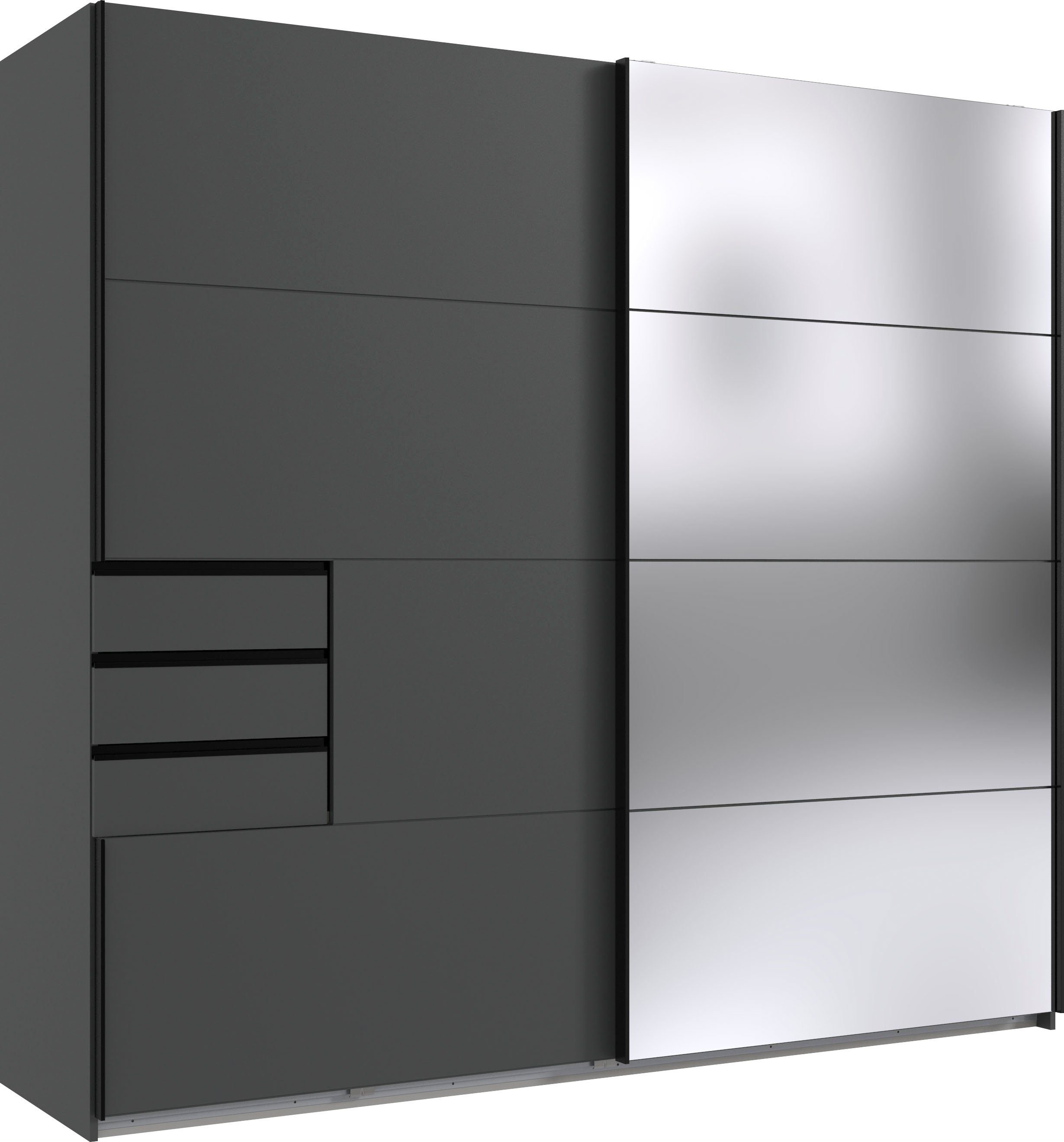 Wimex Schwebetürenschrank "Saigon", mit Spiegeltür, 2 Türen, 225cm breit günstig online kaufen
