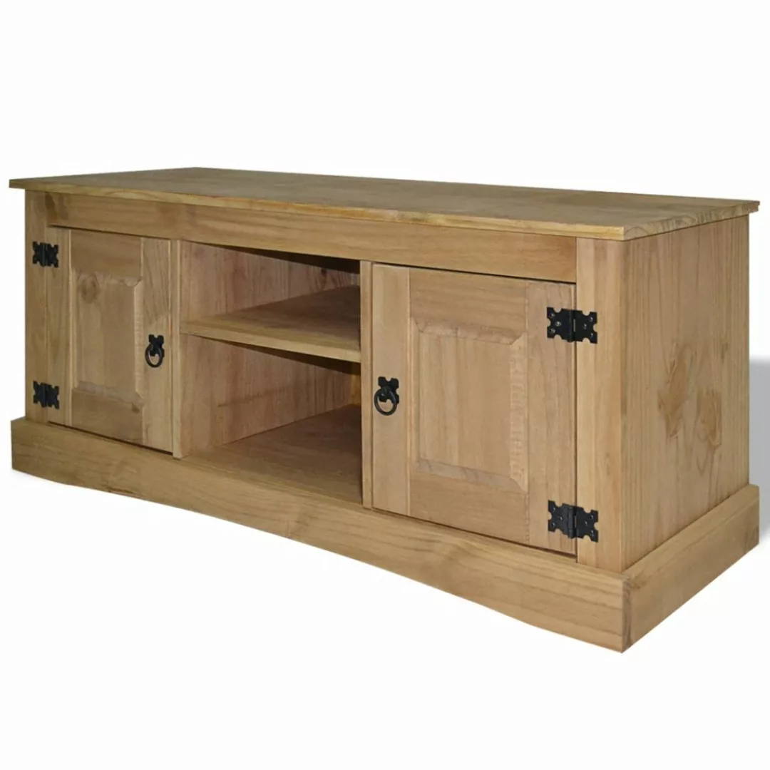 Tv-schrank Im Mexiko-stil Kiefer Massiv Corona 120x40x52 Cm günstig online kaufen