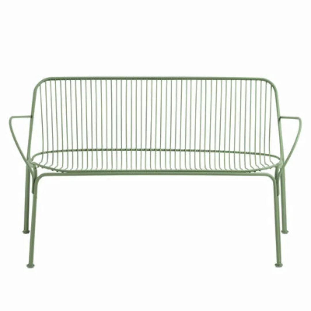 Gartensofa 2-Sitzer HiRay metall grün / Metall - L 121 cm - Kartell - Grün günstig online kaufen