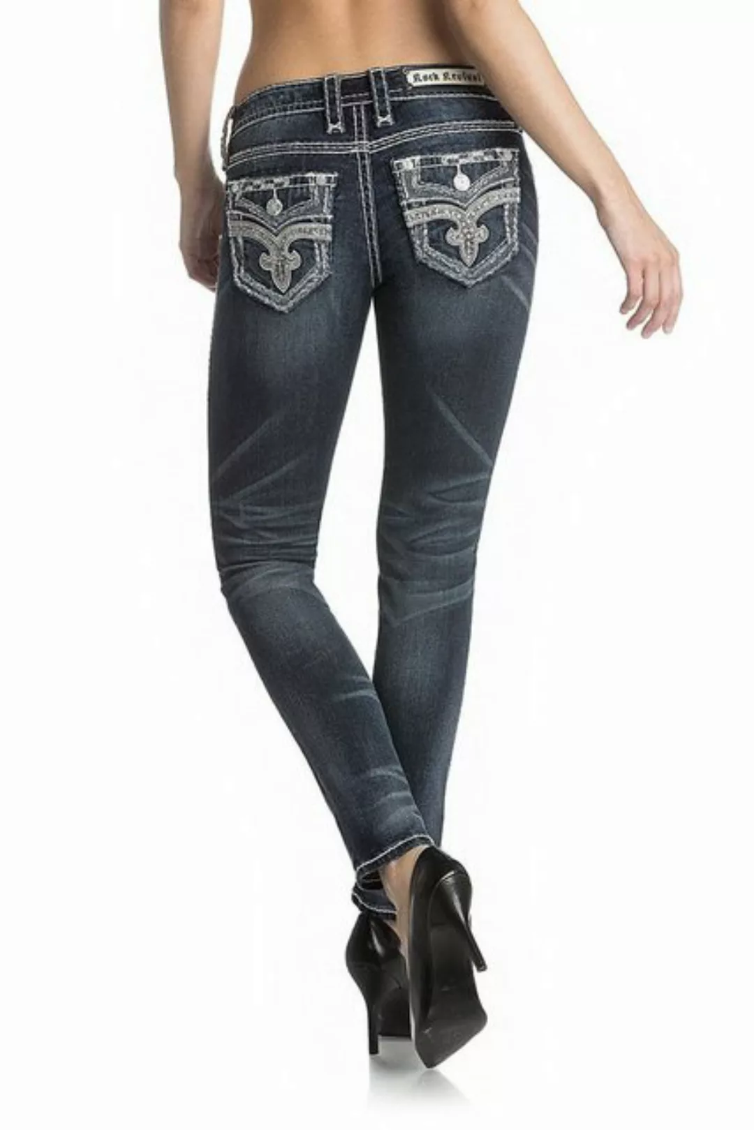 Rock Revival Skinny-fit-Jeans günstig online kaufen
