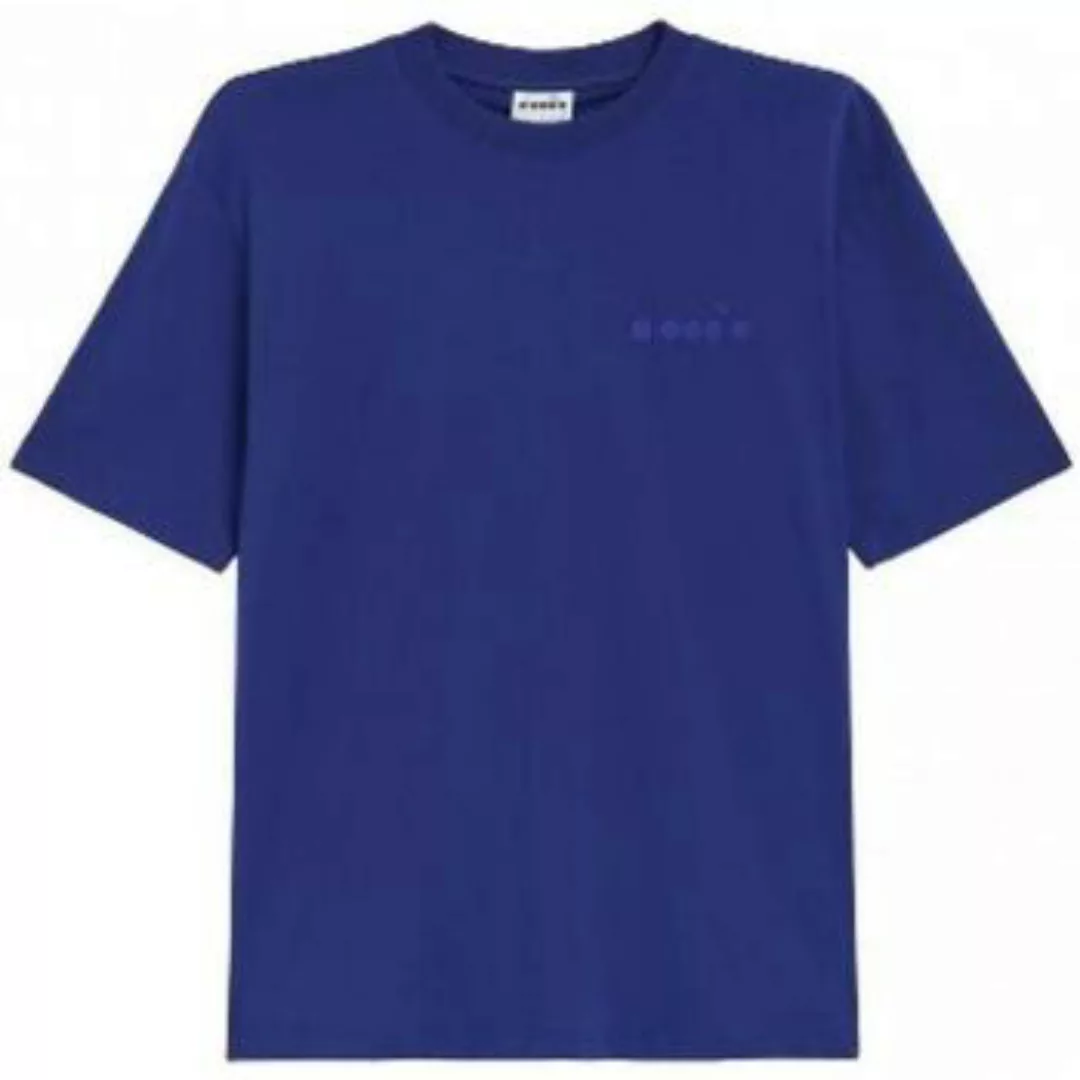 Diadora  T-Shirt T-shirt Uomo  t-shirt_ss_spw_logo_azzurro günstig online kaufen
