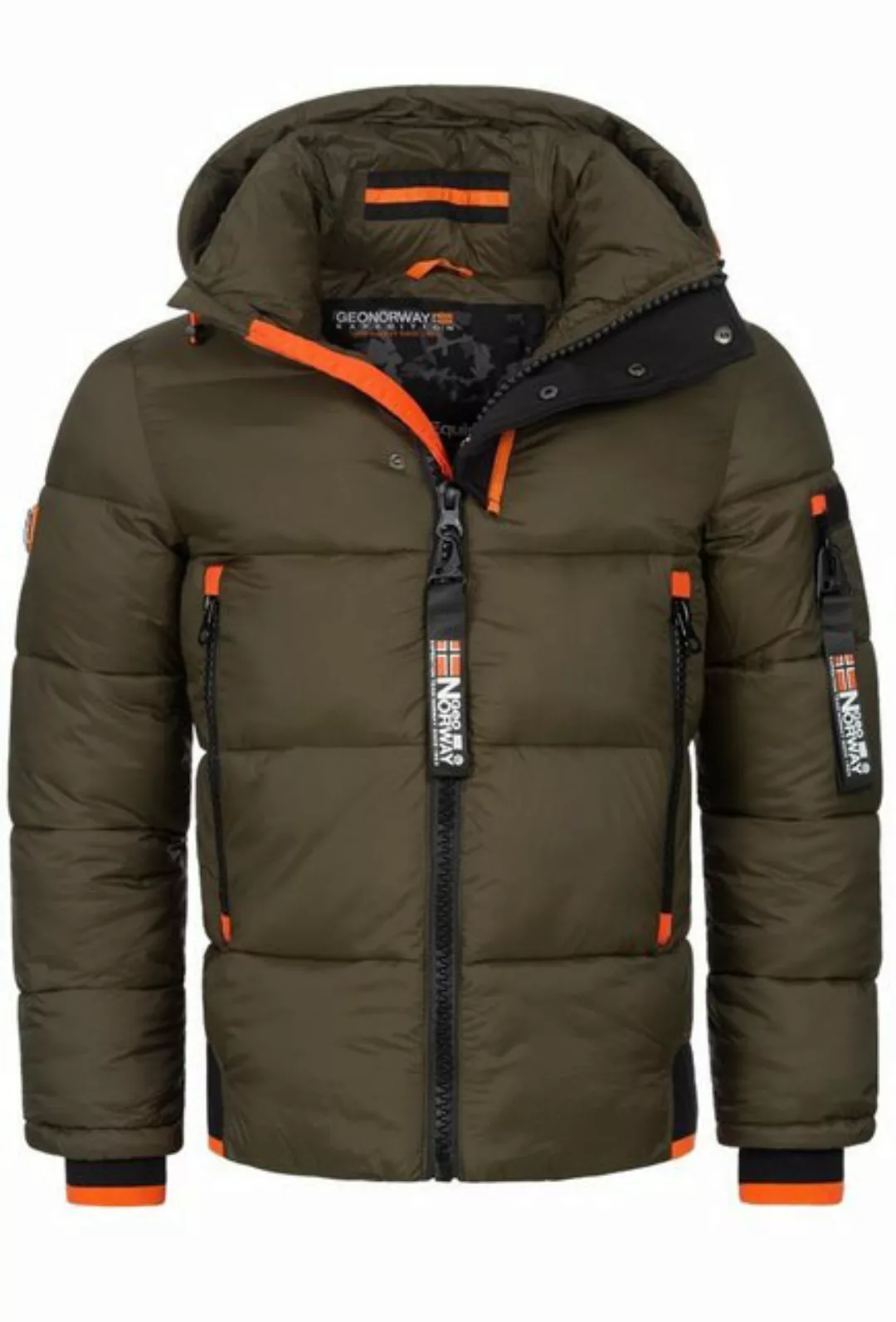 Geographical Norway Steppjacke Herren Winter Jacke warm gefüttert Parka Ste günstig online kaufen