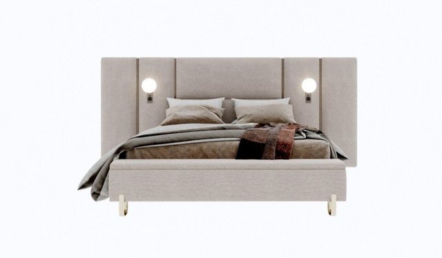 JVmoebel Bett Polsterbett 180 x 200 cm Doppelbett Bettgestell mit Stauraum günstig online kaufen