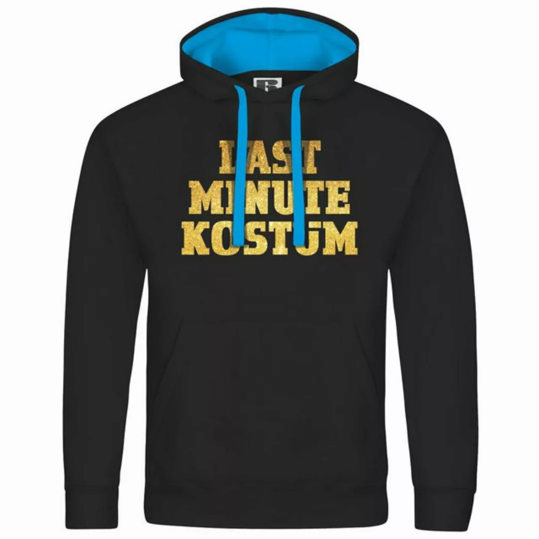 deinshirt Kapuzenpullover Herren Kapuzenpullover LAST MINUTE KOSTÜM Mit Pri günstig online kaufen