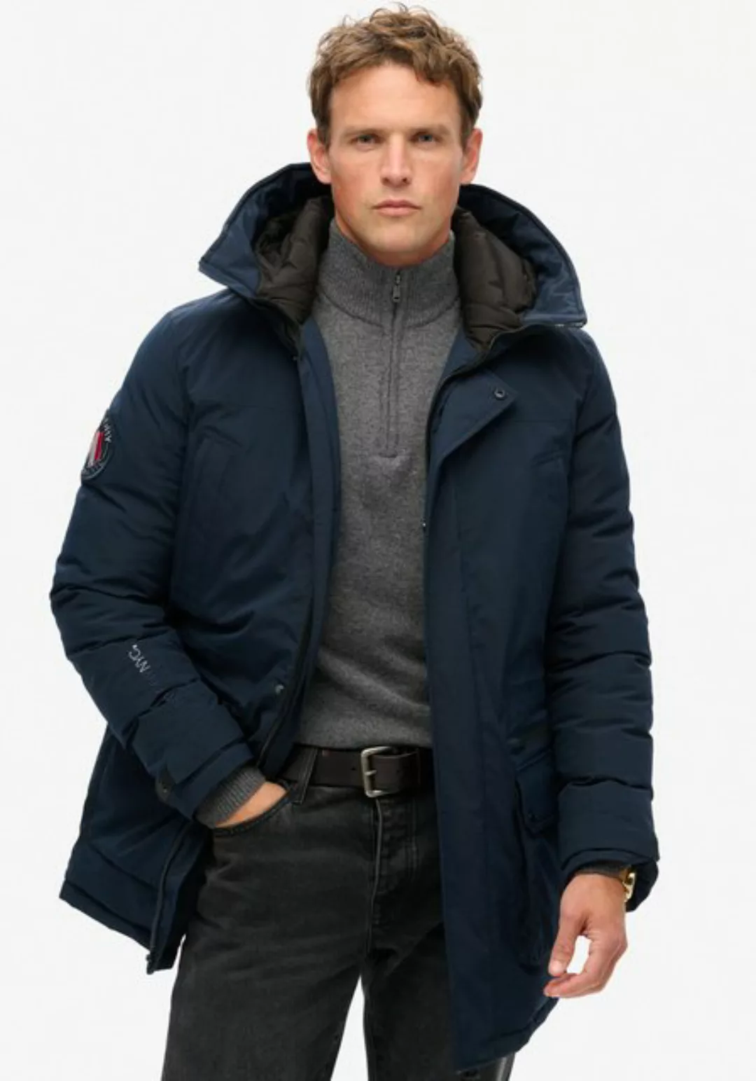 Superdry Steppjacke "City Padded Parka Jacket", mit Kapuze günstig online kaufen