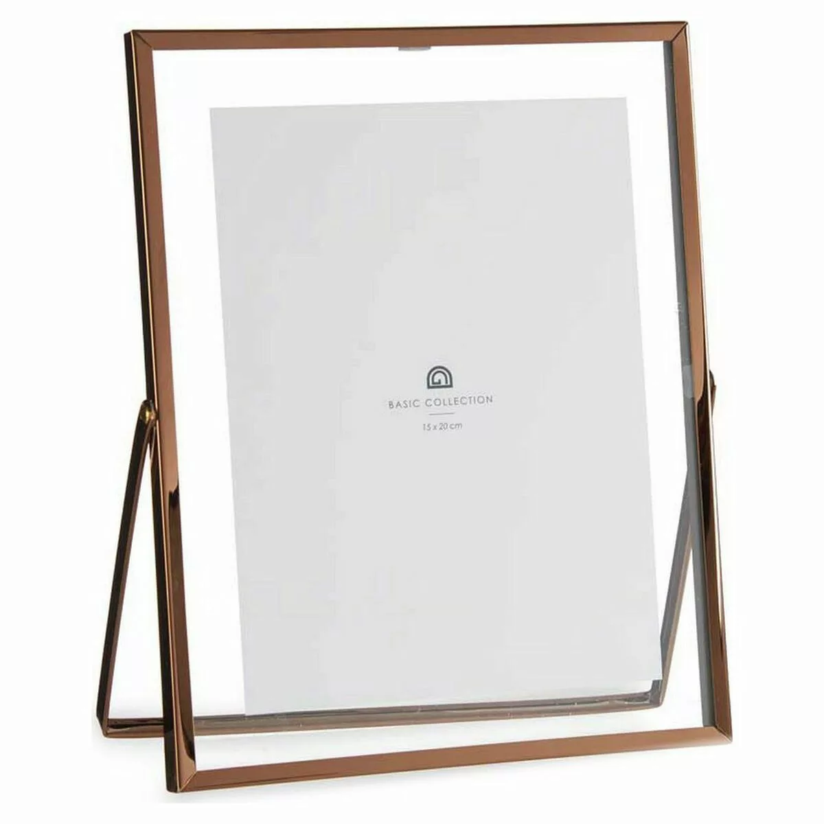 Fotorahmen Double Kristall Metall (20,5 X 1 X 25,2 Cm) (15 X 20 Cm) günstig online kaufen