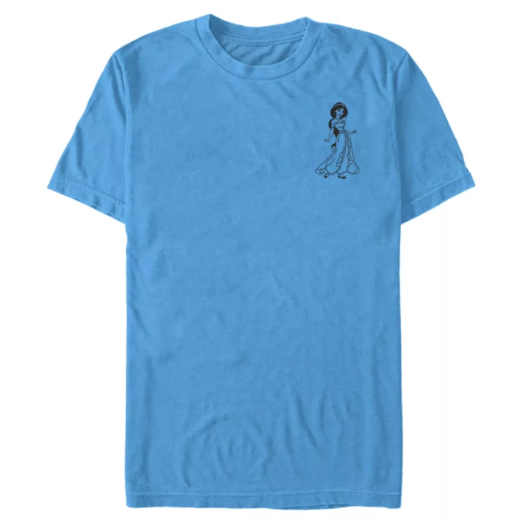 Disney - Aladdin - Jasmine Line - Männer T-Shirt günstig online kaufen