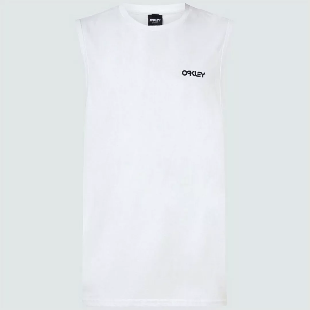Oakley Apparel Rainbow Waves B1b Ärmelloses T-shirt S White günstig online kaufen