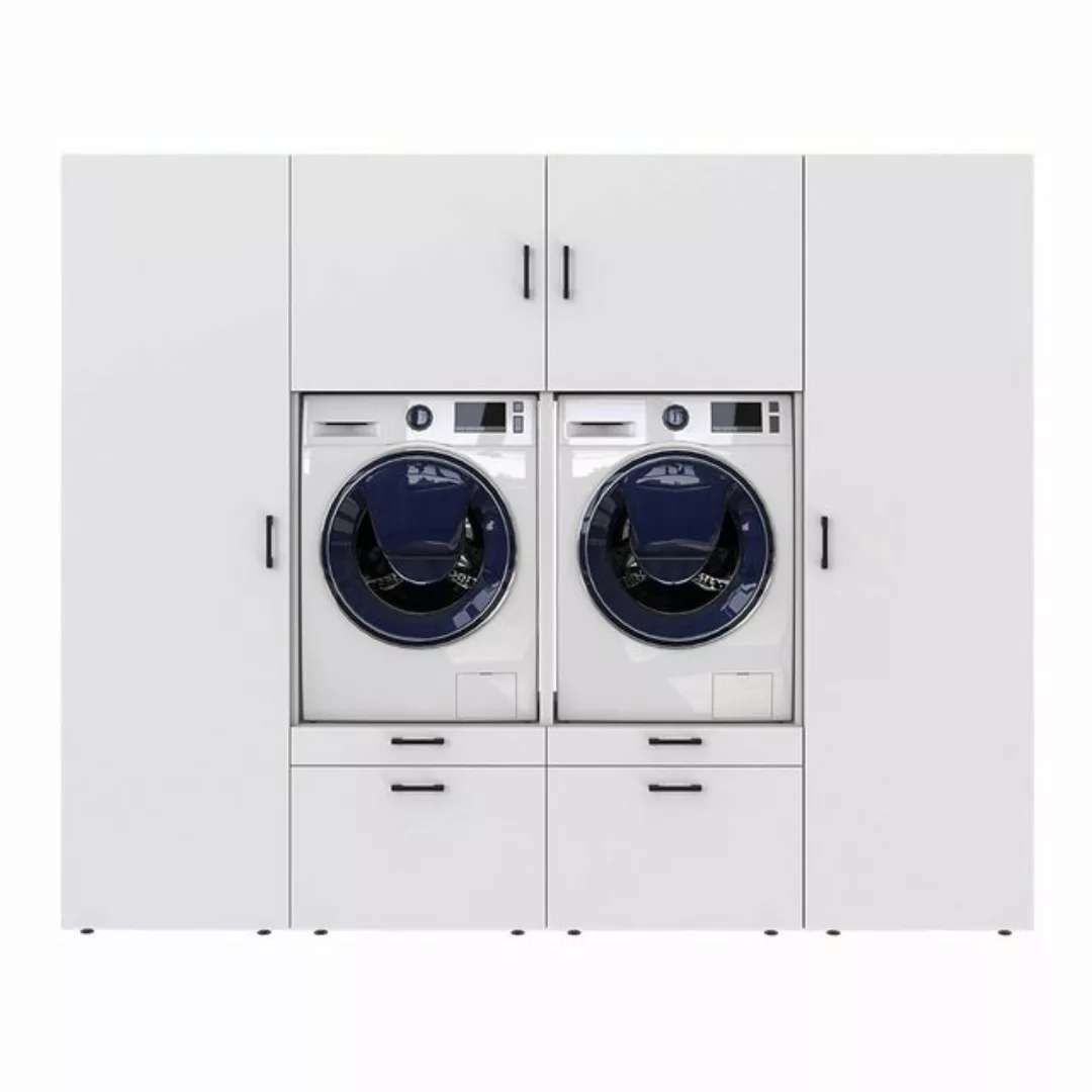 Roomart Waschmaschinenumbauschrank (Waschmaschinenschrank Überbauschrank mi günstig online kaufen