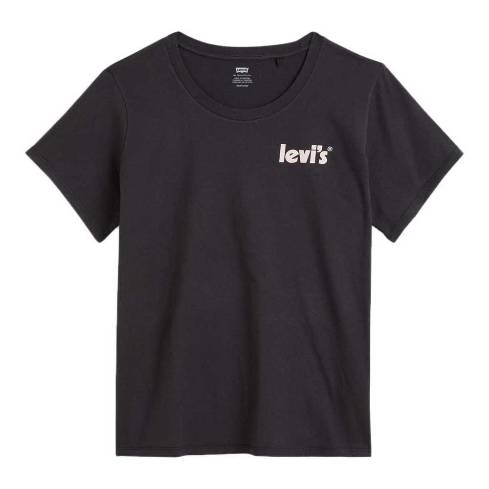 Levi´s ® Perfect Plus Size Kurzarm T-shirt 3X Reflective Poster Logo Caviar günstig online kaufen
