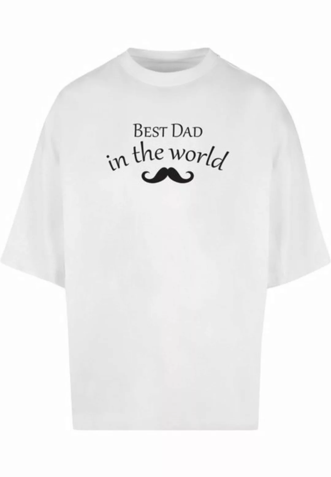 Merchcode T-Shirt Merchcode Herren Fathers Day - Best dad in the world 2 Hu günstig online kaufen