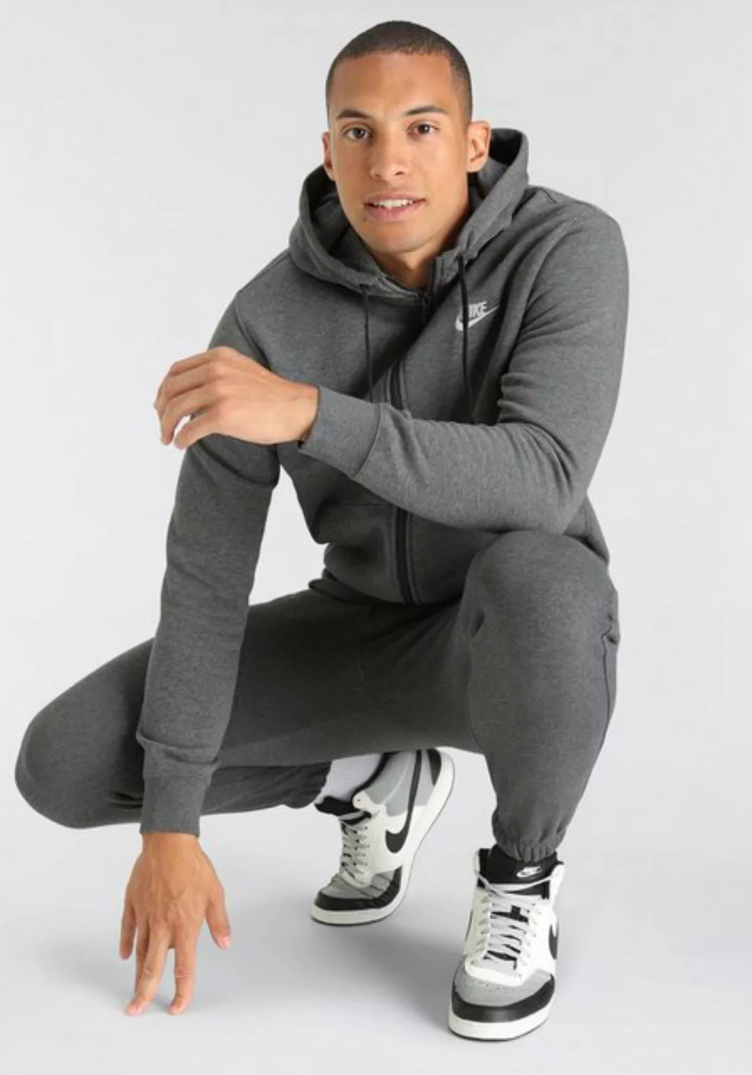 Nike Sportswear Club Sweatshirt Mit Reißverschluss XS Midnight Navy / Midni günstig online kaufen
