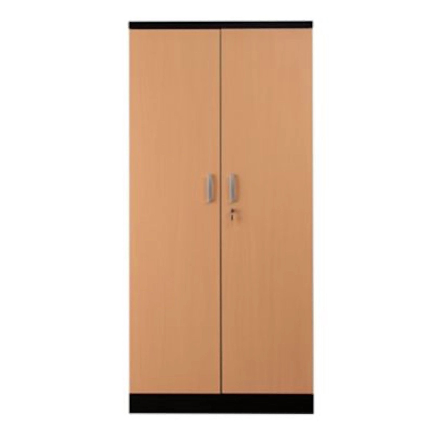 PROREGAL Aktenschrank Beetle 4 Fachböden HxBxT 195 x 92 x 42 cm Schwarz & B günstig online kaufen