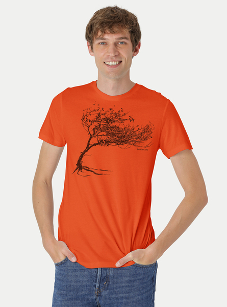 Bio-herren-t-shirt "Windy Tree" günstig online kaufen