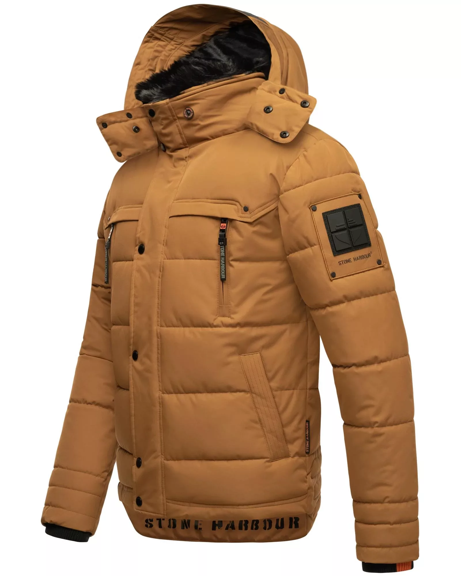 Stone Harbour Steppjacke "Witas", mit Kapuze, gesteppte Herren Winterjacke günstig online kaufen