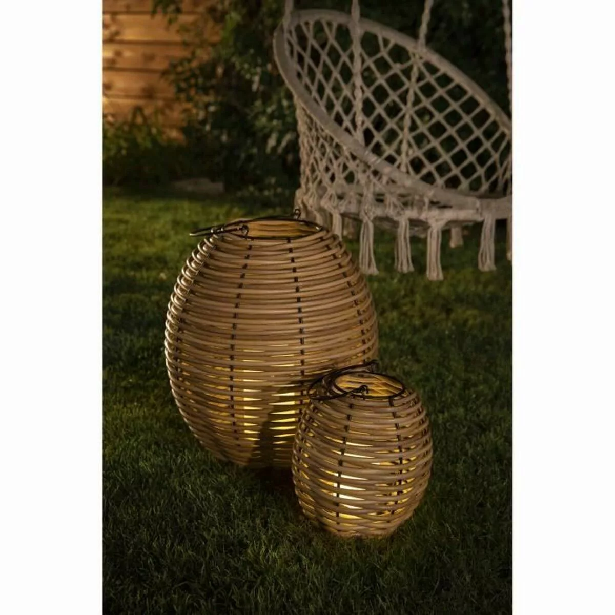 Windlicht Garten Galix Rattan günstig online kaufen