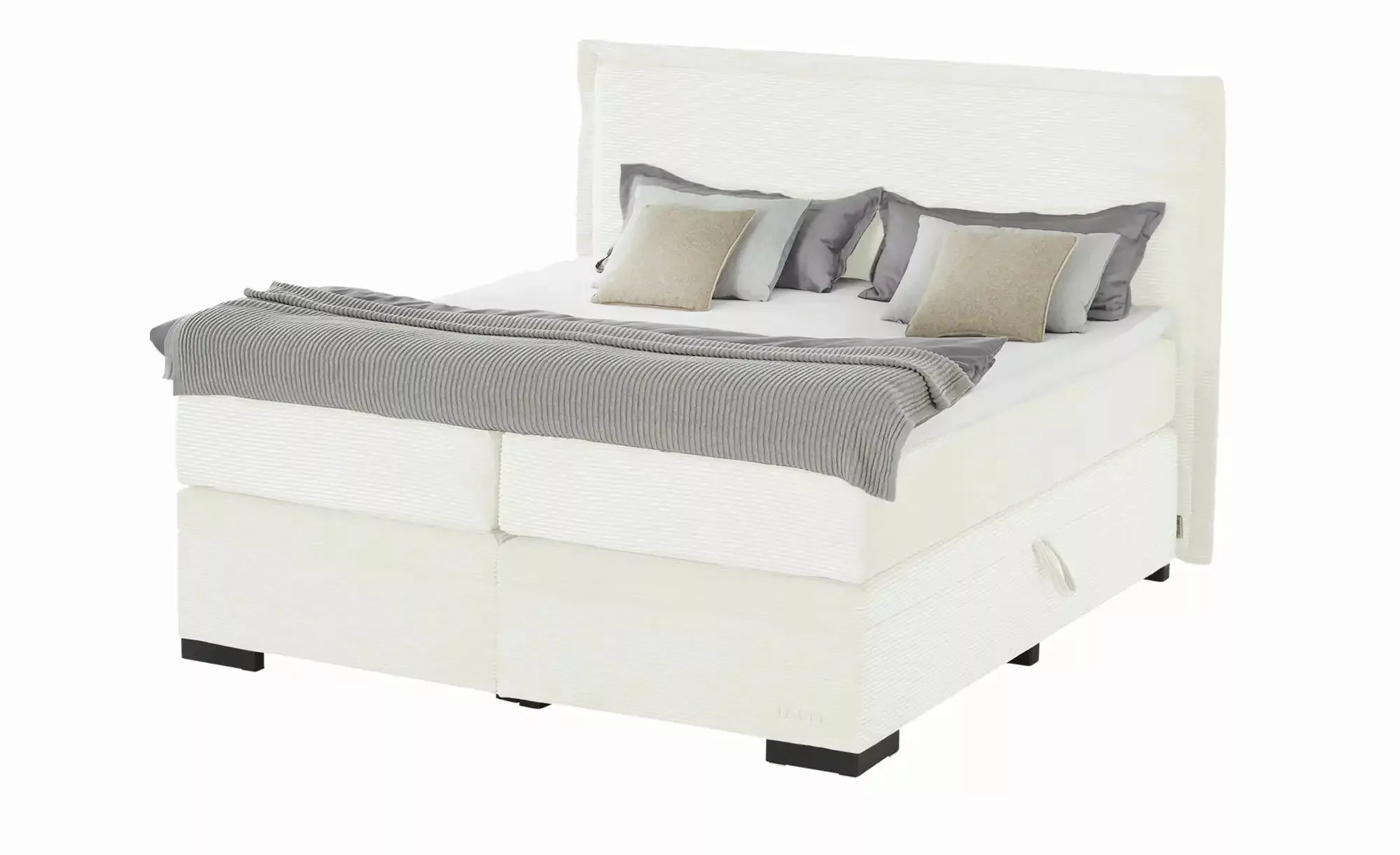 Jette Home Boxspringbett mit Bettkasten  Adapt ¦ beige ¦ Maße (cm): B: 182 günstig online kaufen