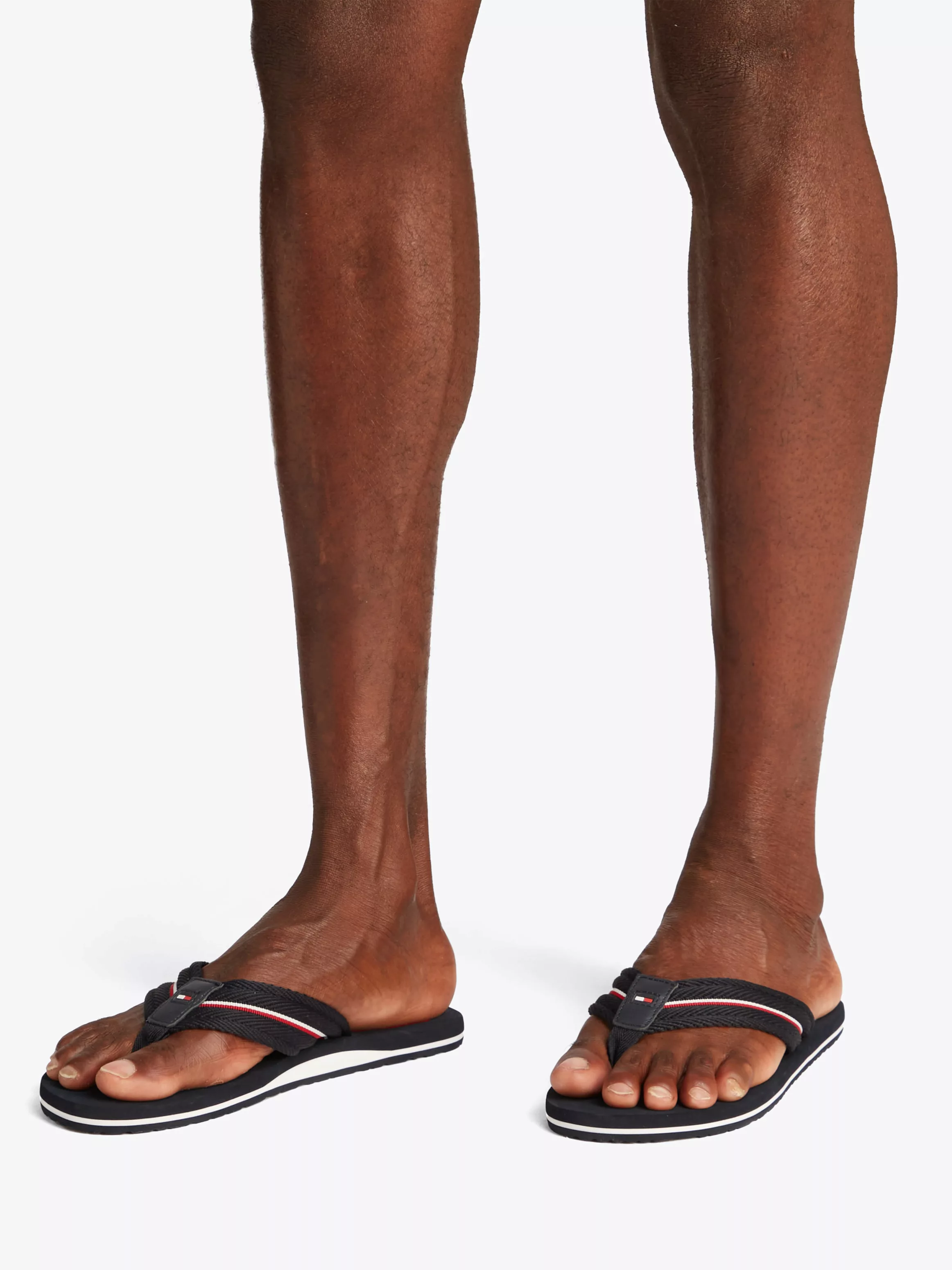 Tommy Hilfiger Zehentrenner "CORPORATE HILFIGER BEACH SANDAL", Dianette, So günstig online kaufen