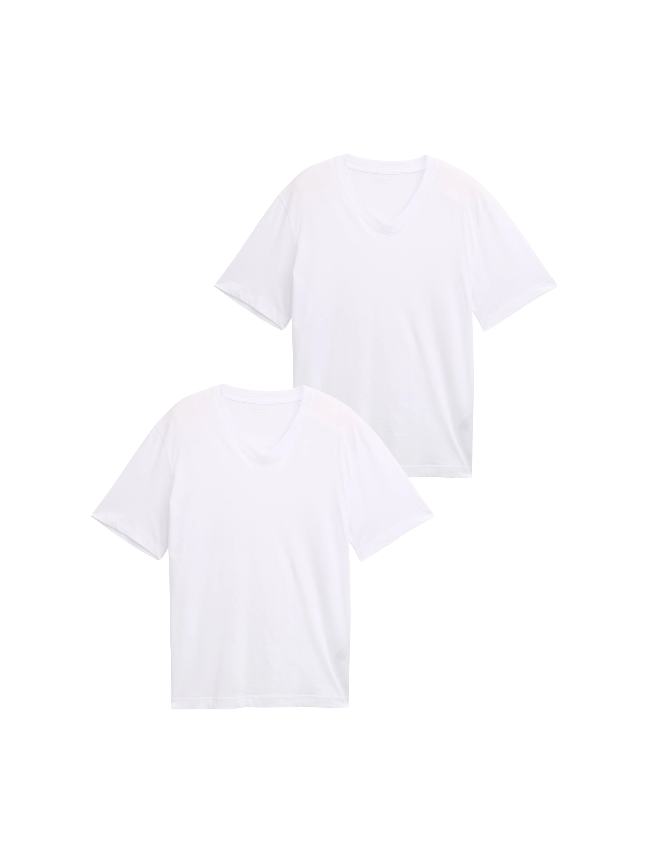 TOM TAILOR T-Shirt, (Packung, 2 tlg.), mit V-Ausschnitt, Doppelpack günstig online kaufen