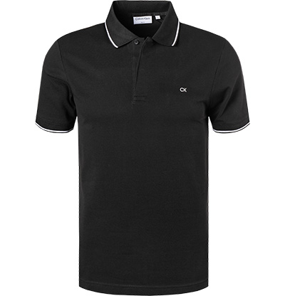 Calvin Klein Poloshirt STRETCH PIQUE TIPPING SLIM POLO günstig online kaufen