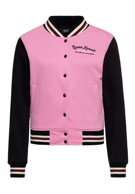 QueenKerosin Collegejacke Beep Beep (1-St) mit Roadrunner-Motiv günstig online kaufen