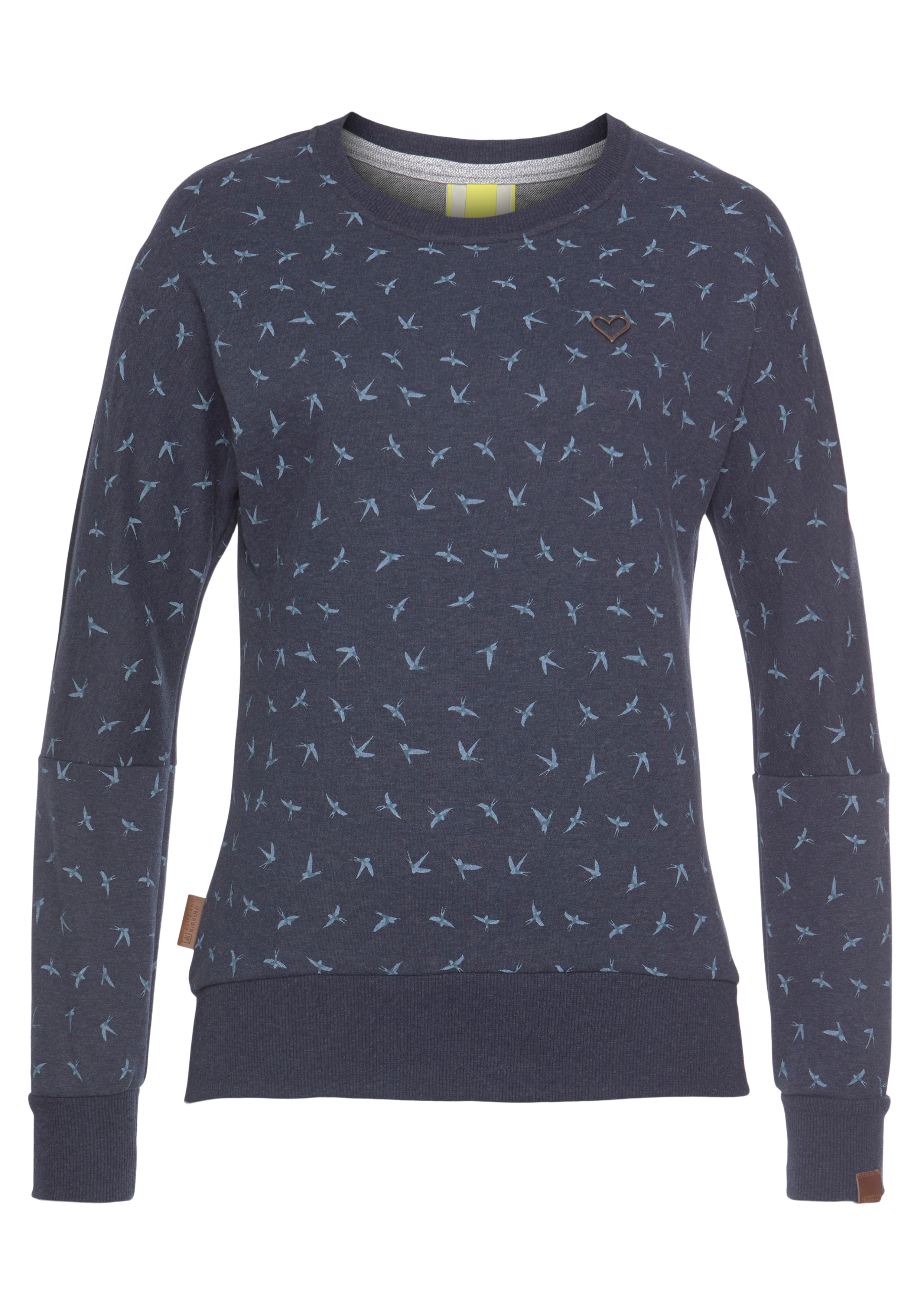 Alife & Kickin Sweatshirt DarlaAK trendy Crewneck mit breiten Bündchen günstig online kaufen