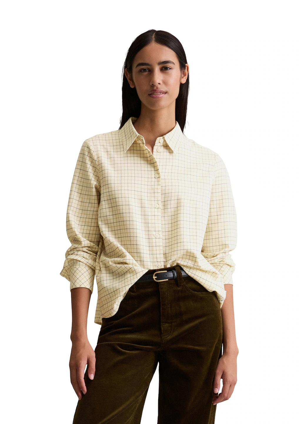 Marc OPolo DENIM Langarmbluse "in softer Flanell-Qualität" günstig online kaufen