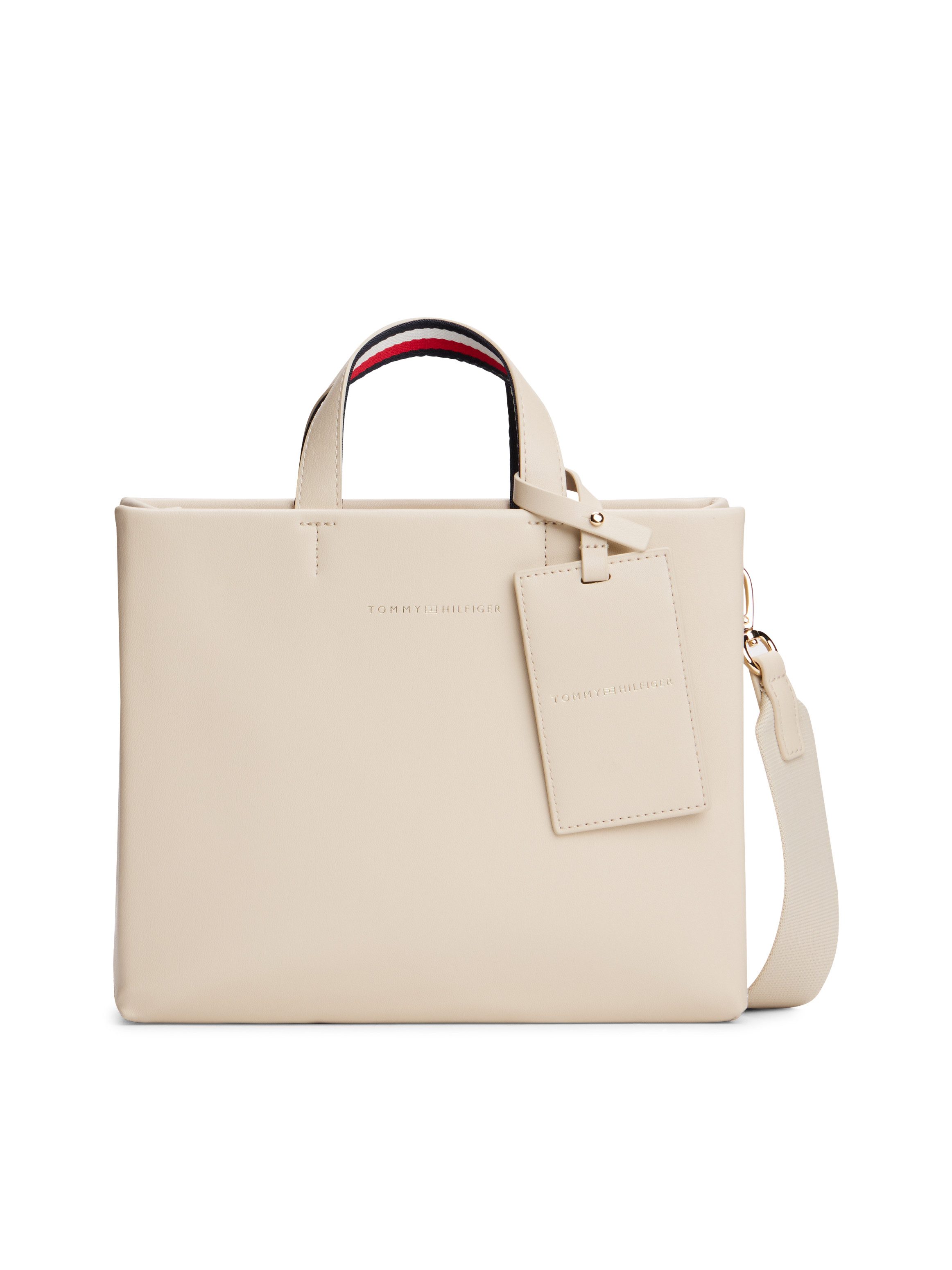 Tommy Hilfiger Henkeltasche "TH ESTABLISHED MED SHOPPER", Damen-Umhängetasc günstig online kaufen