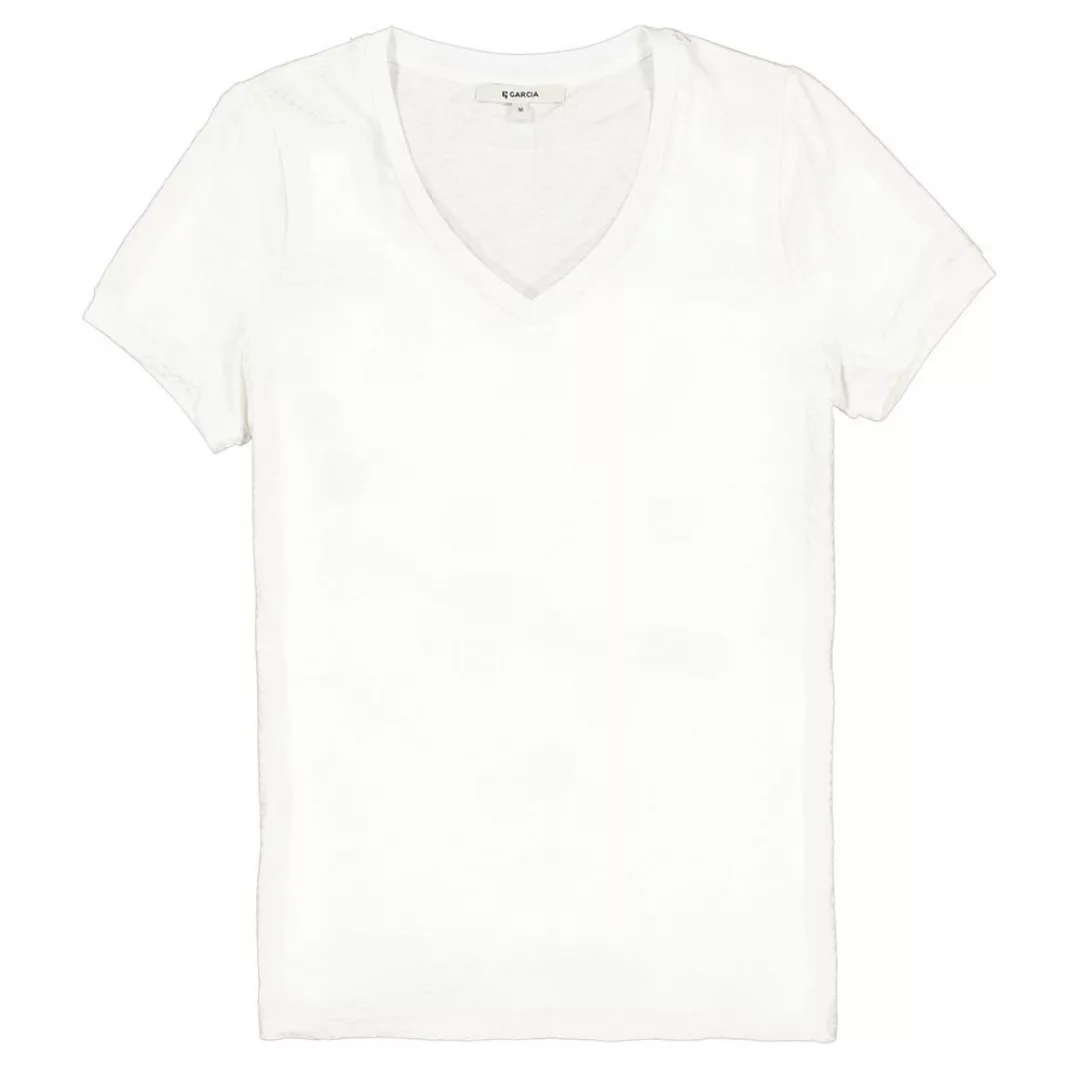 Garcia T-shirt Kurzarm T-shirt L Off White günstig online kaufen