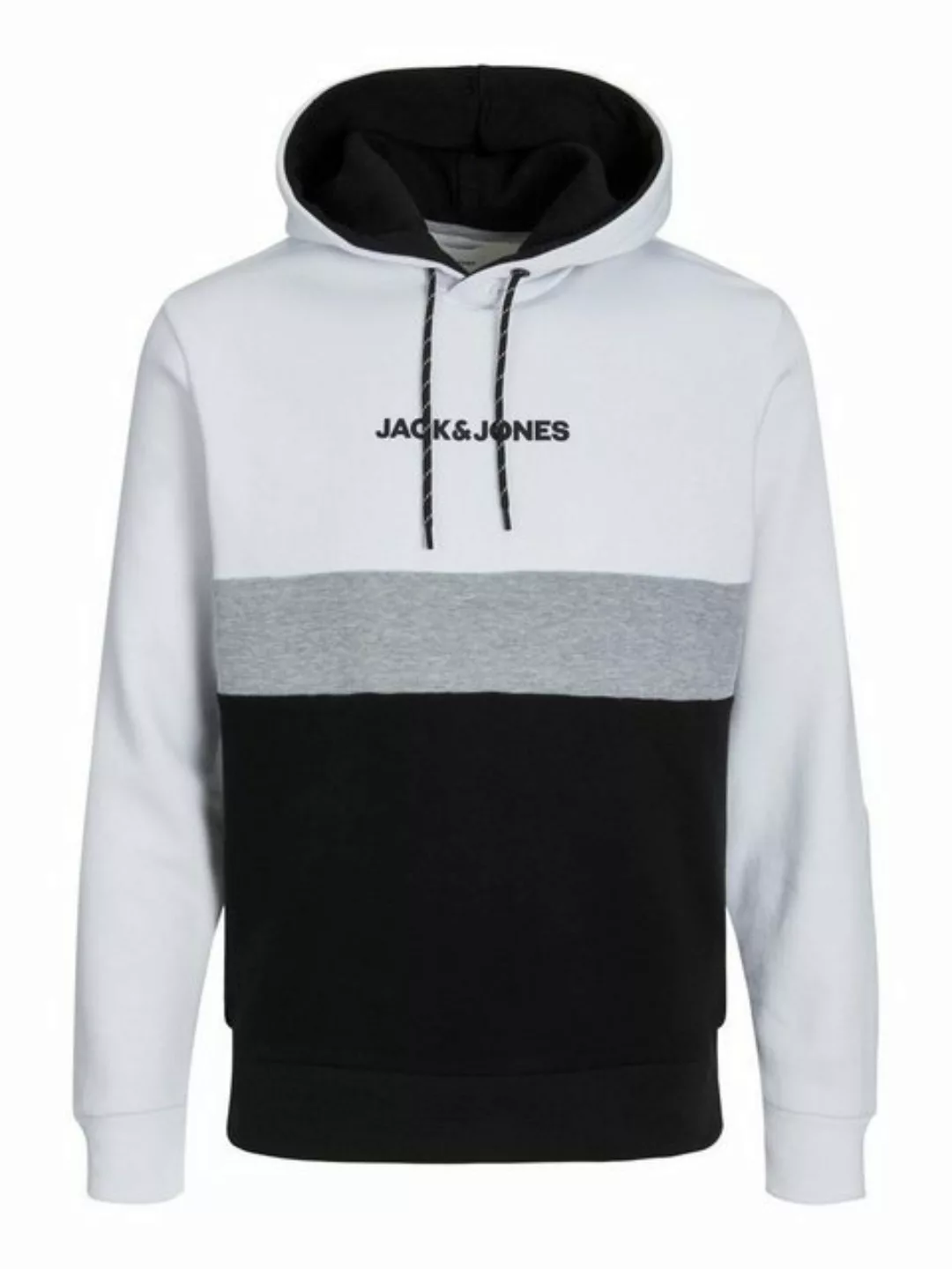 Jack & Jones Herren Hoodie Kapuzenpullover JJEREID BLOCKING - Regular Fit günstig online kaufen