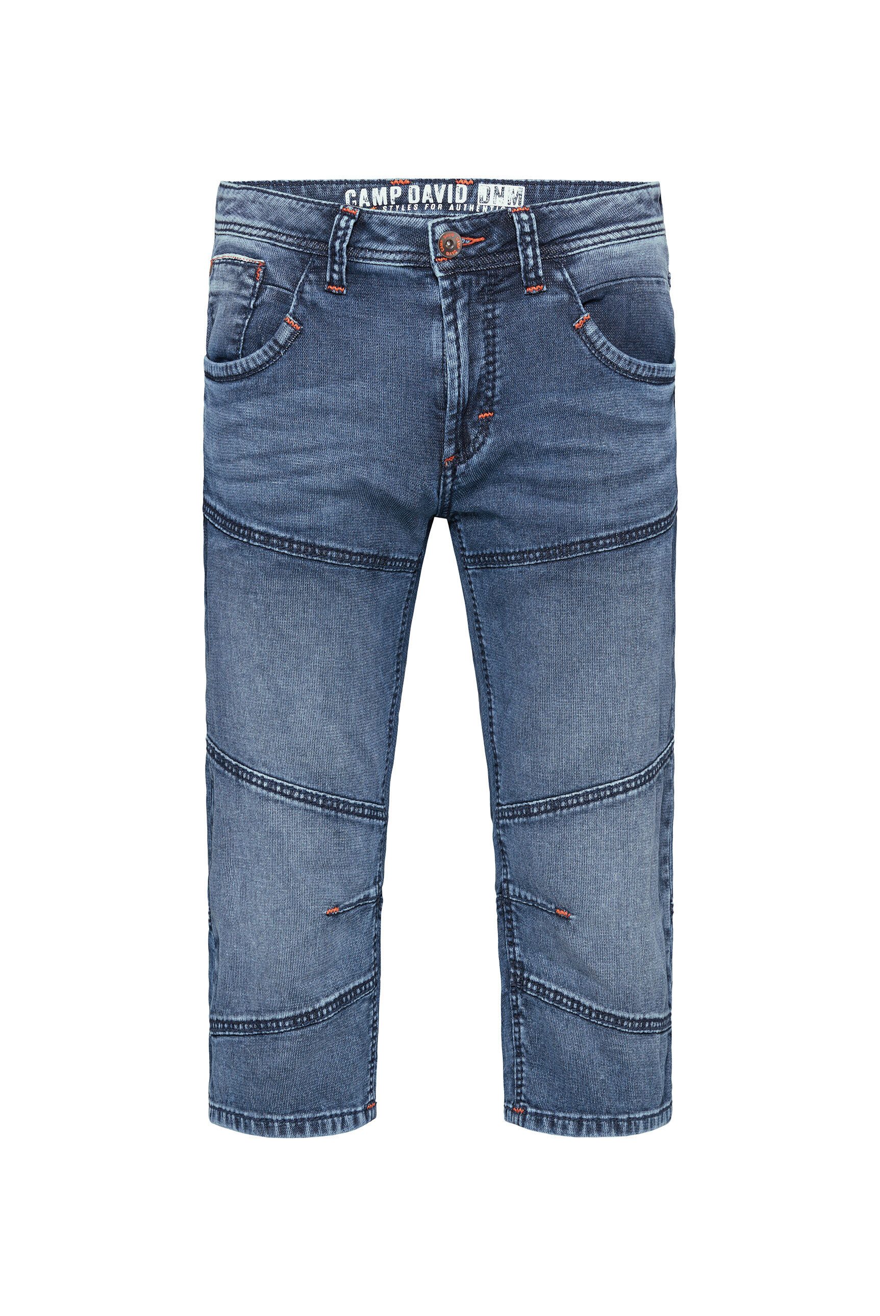 CAMP DAVID Jeansshorts, mit normaler Leibhöhe günstig online kaufen