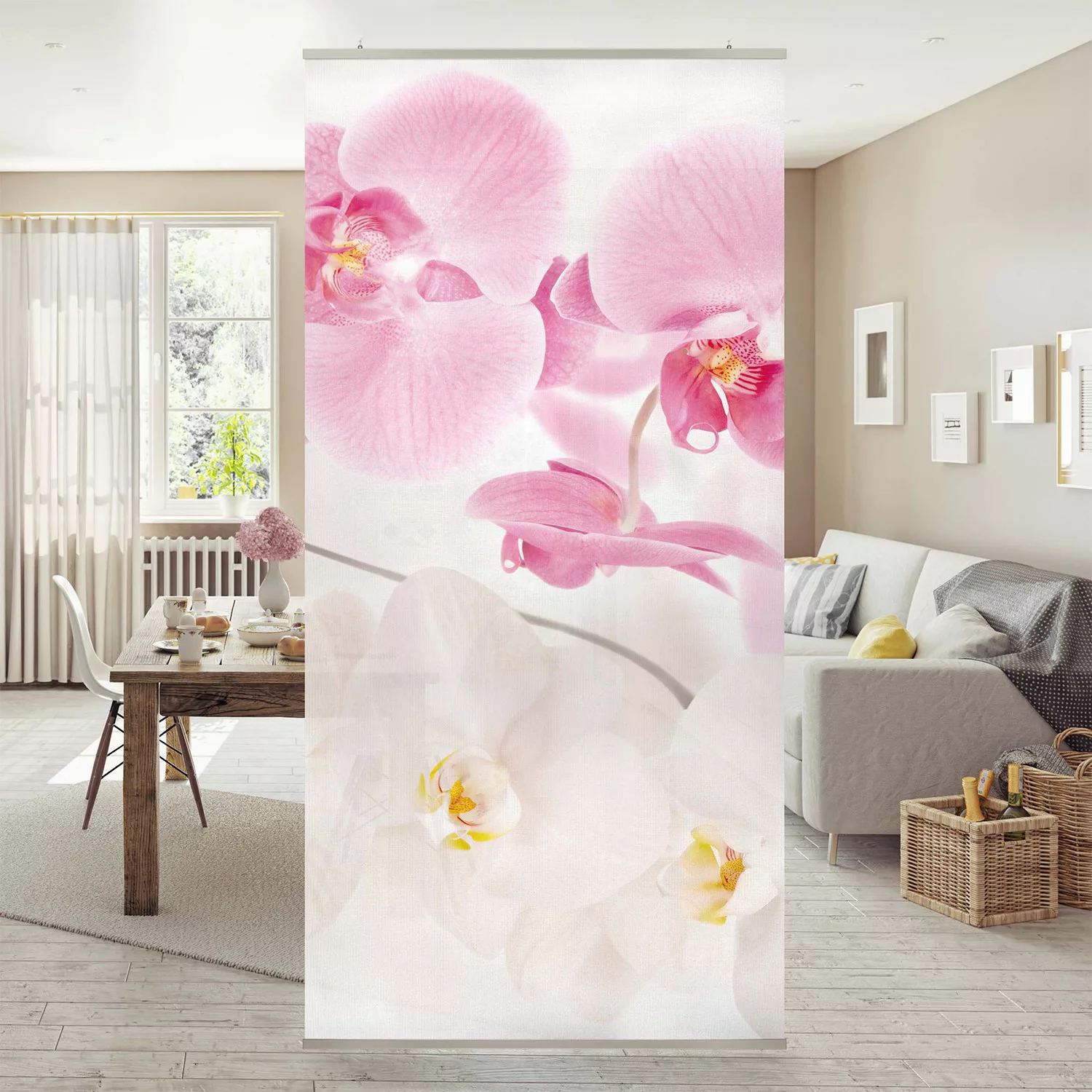 home24 Raumteiler Delicate Orchids günstig online kaufen