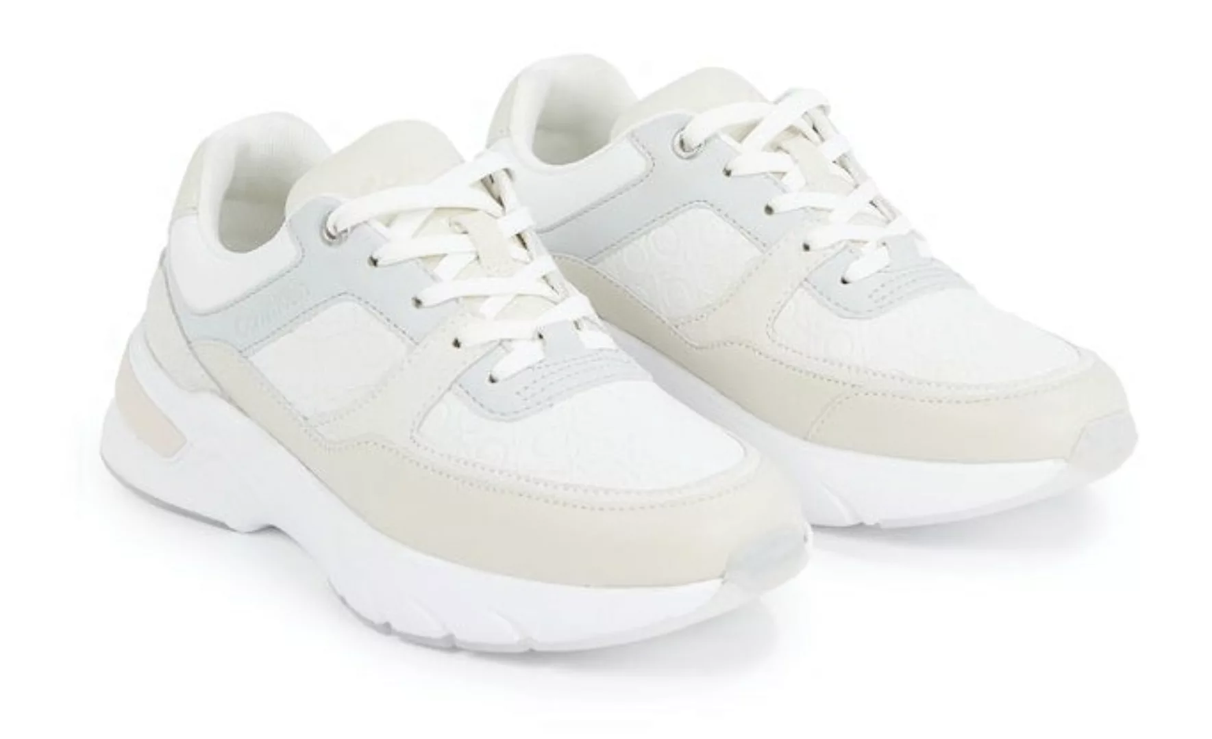 Calvin Klein Wedgesneaker "ELEVATED RUNNER - MONO MIX", mit Kontrastbesatz günstig online kaufen