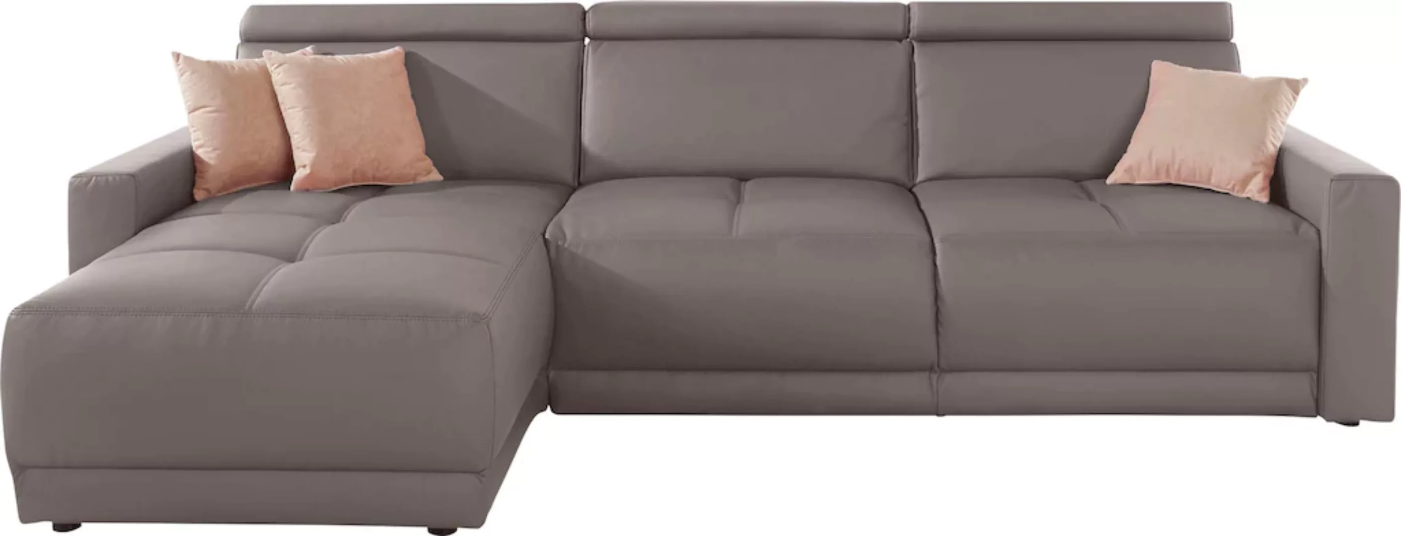 DOMO collection Ecksofa "Ava L-Form", mit Recamiere, Federkern wahlweise mi günstig online kaufen