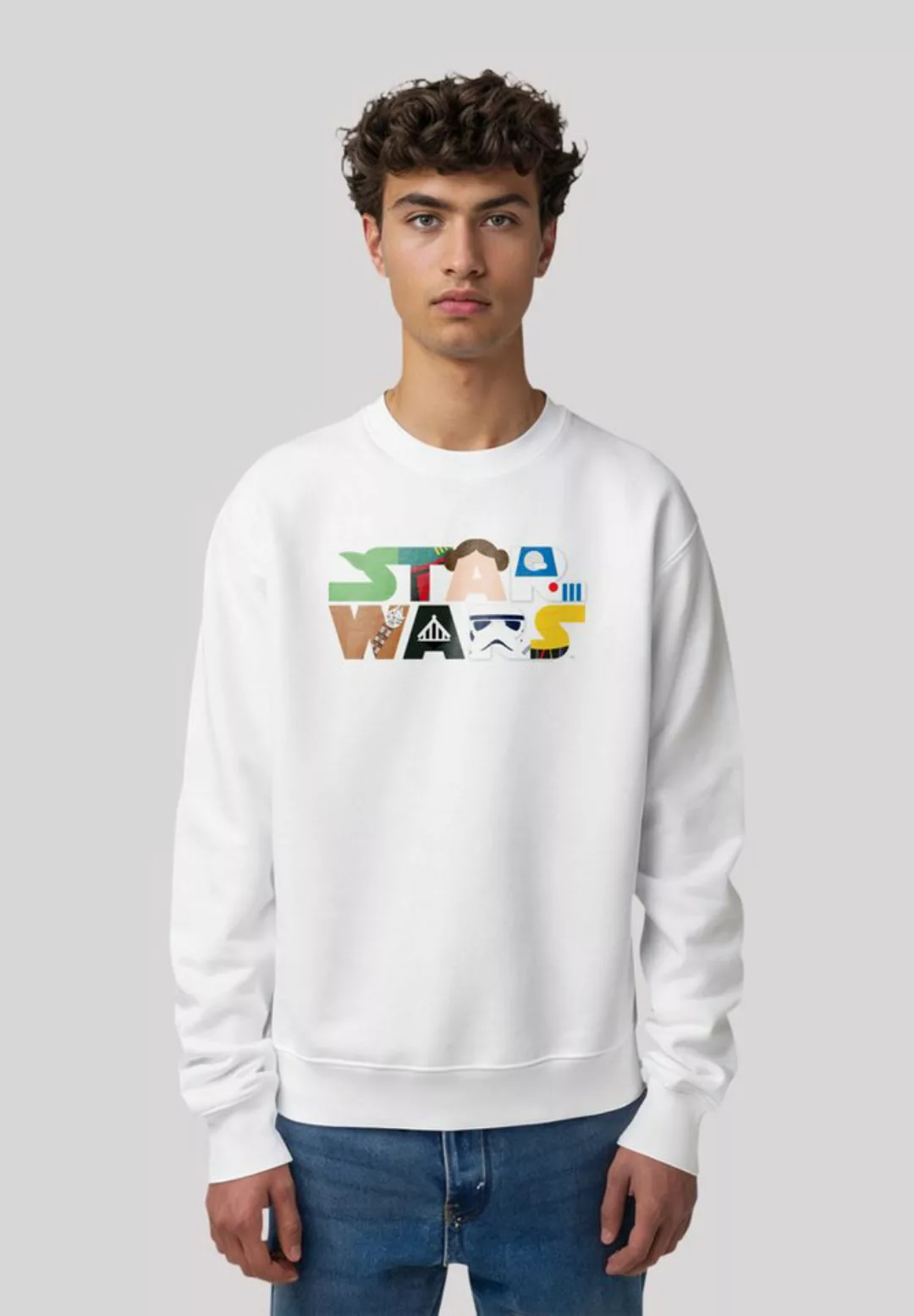 F4NT4STIC Sweatshirt Star Wars Character Logo Premium Qualität günstig online kaufen