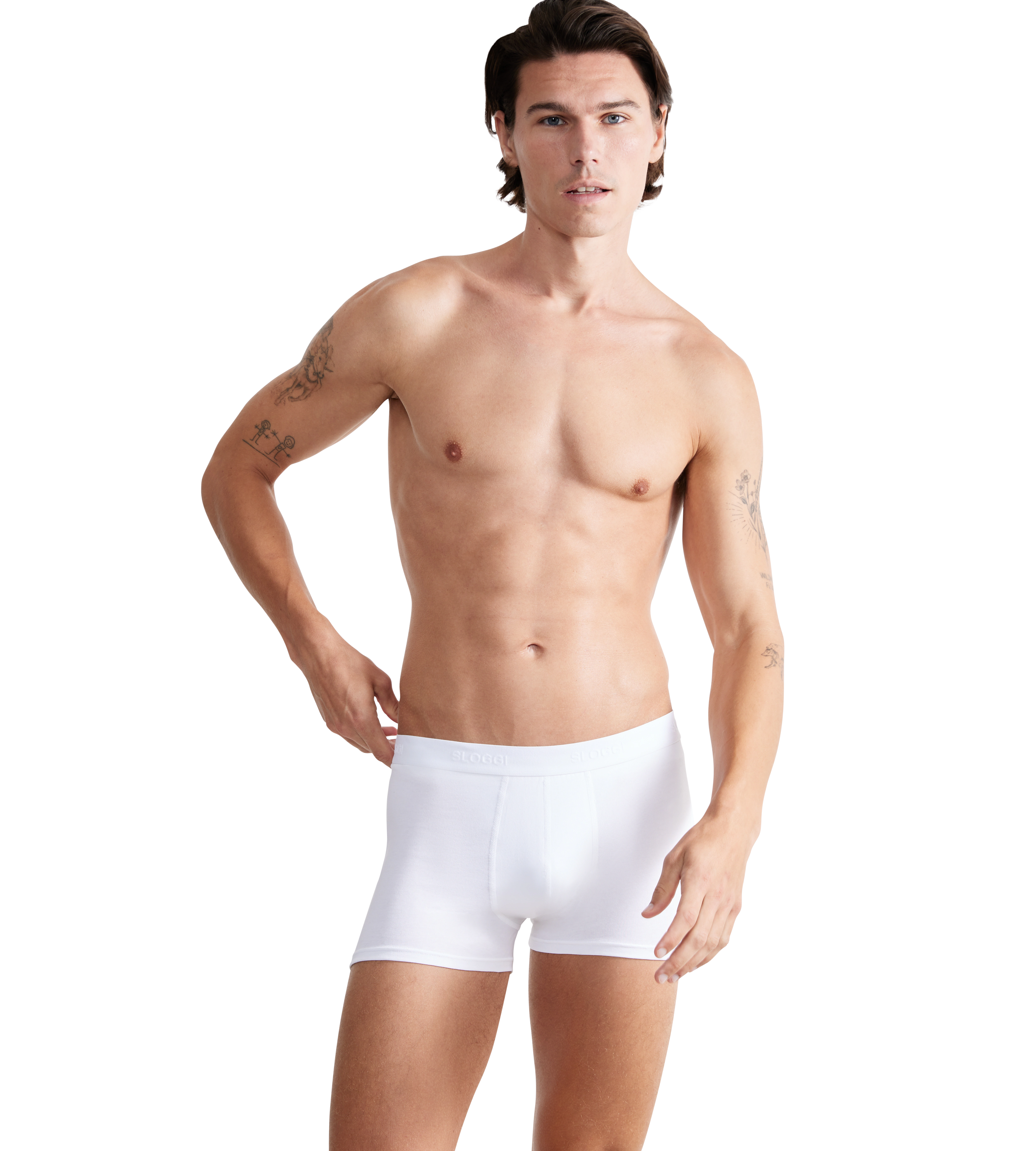 sloggi Retro Boxer "men 24/7 Short 2P", (Packung, 2 St.), Logobund, Herren- günstig online kaufen