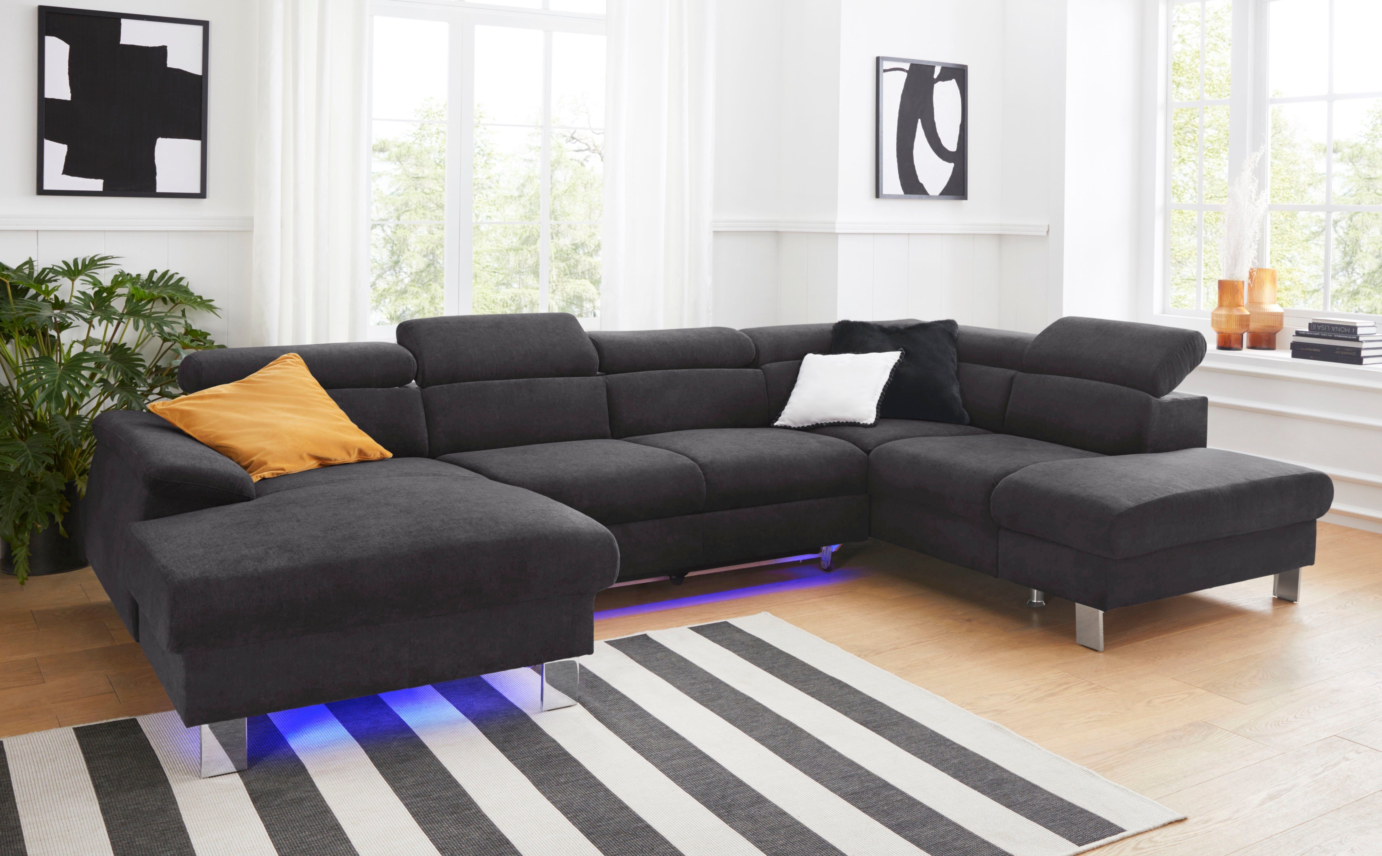 COTTA Polstergarnitur Komaris U-Form, (Set), Set günstig online kaufen