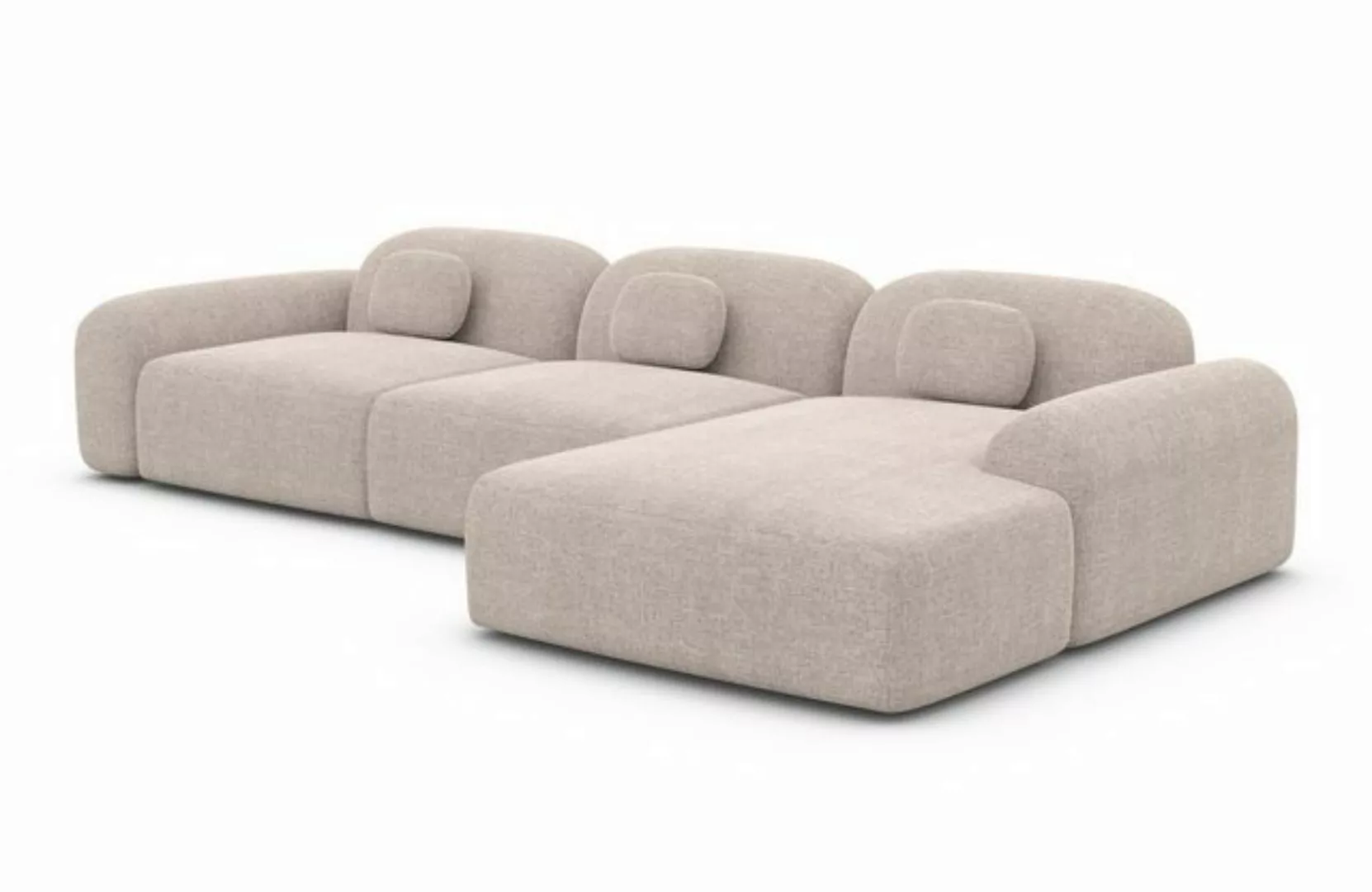 Sofa Dreams Ecksofa Polstersofa Stoff Couch Stoffsofa Modern Sofa Barcelona günstig online kaufen