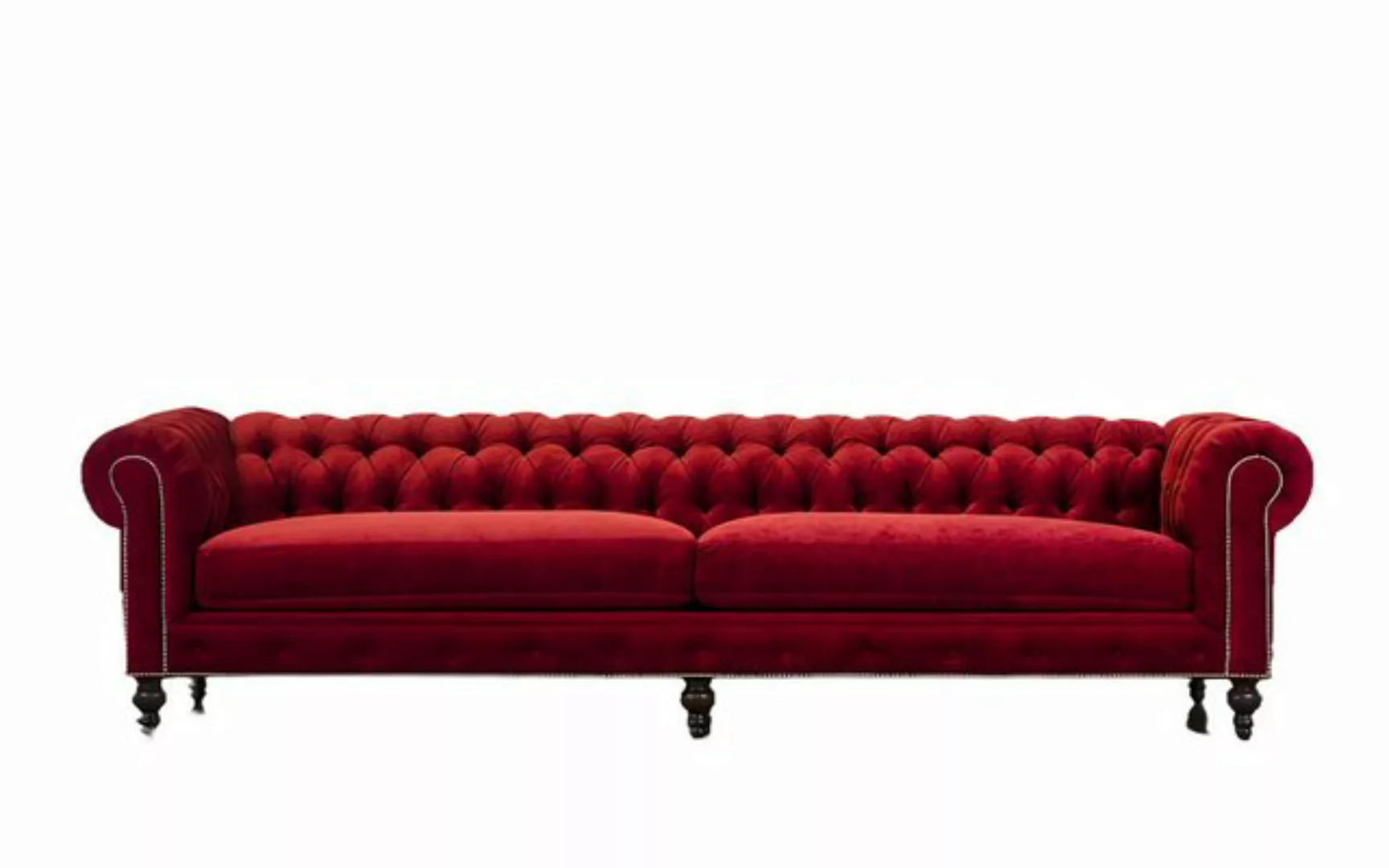 Xlmoebel Sofa XXL Großes Sofa Couch Chesterfield 270cm Polstermöbel 4 Sitze günstig online kaufen