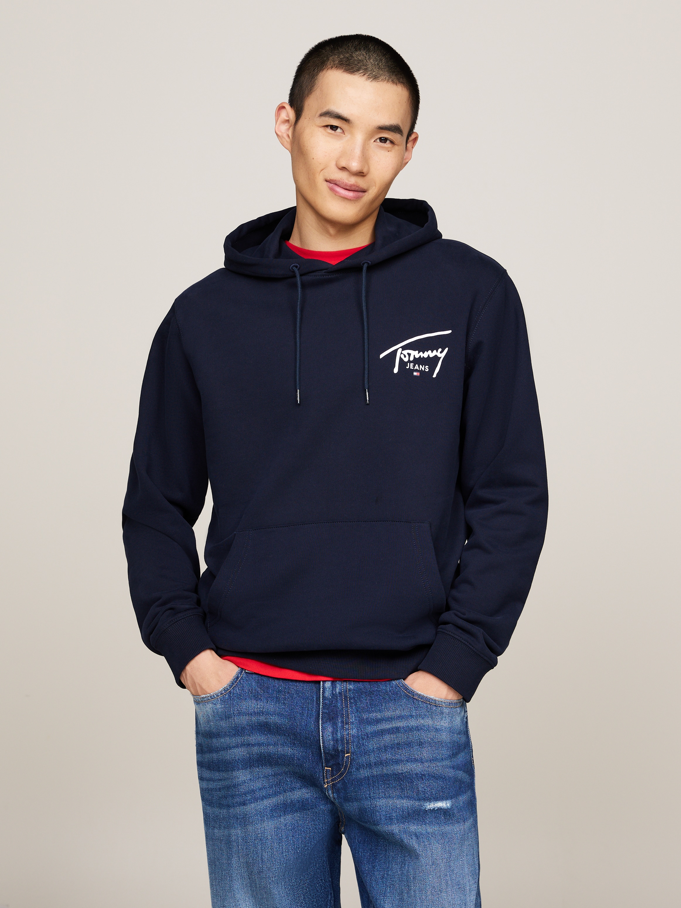 Tommy Jeans Plus Kapuzensweatshirt TJM REG ENTRY GRAPHIC HOODIE EXT Große G günstig online kaufen